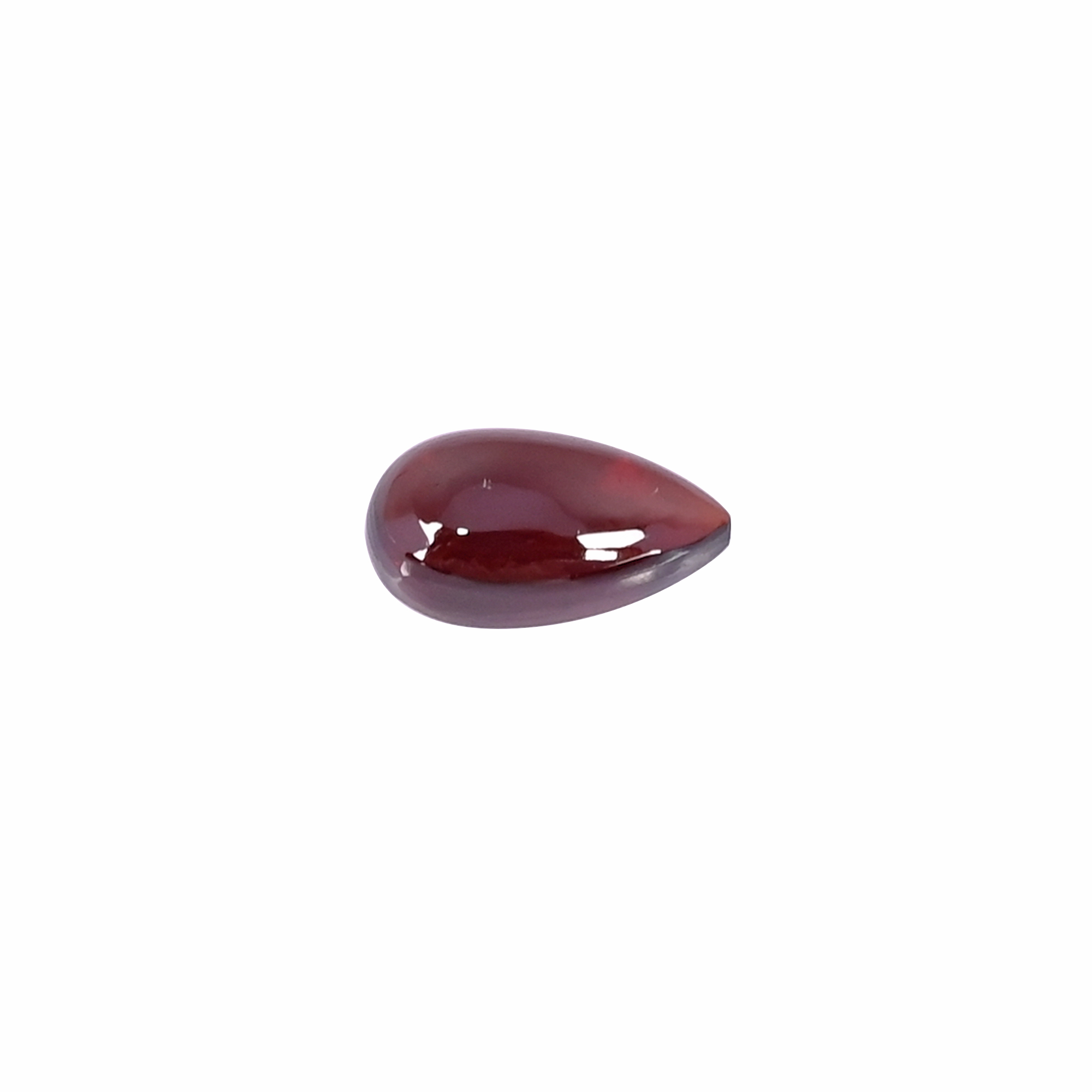 Natural Hyderabadi Garnet 29 Carat 11x6mm Pear Shape Loose Gemstone