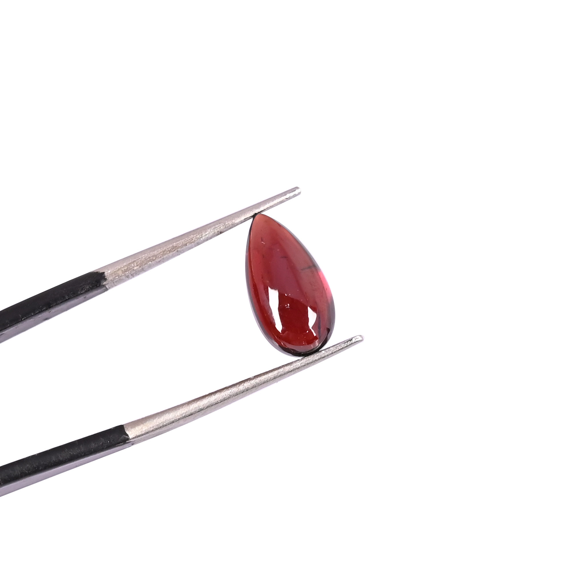 Natural Hyderabadi Garnet 29 Carat 11x6mm Pear Shape Loose Gemstone
