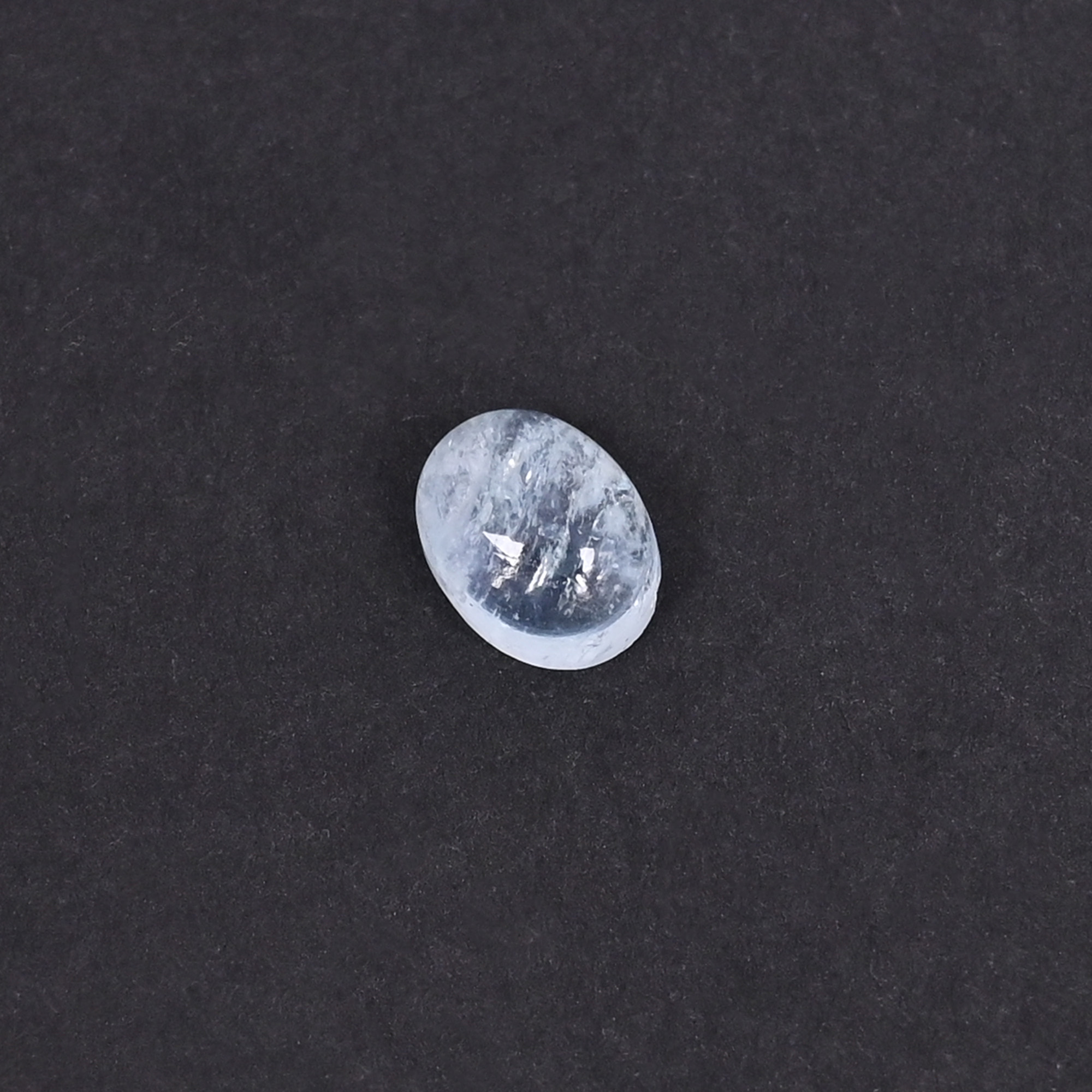 Natural Aquamarine 21 Carat 8x7mm Oval Shape Loose Gemstone