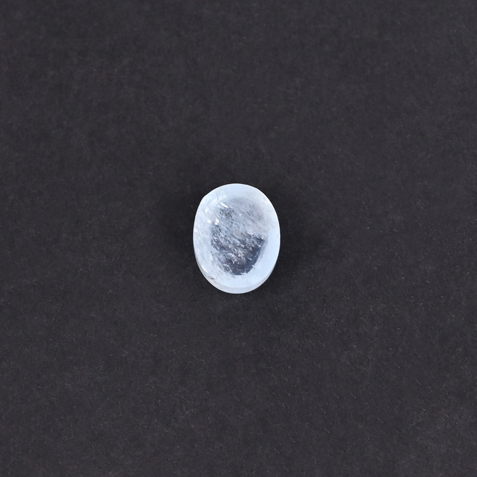 Natural Aquamarine 21 Carat 8x7mm Oval Shape Loose Gemstone