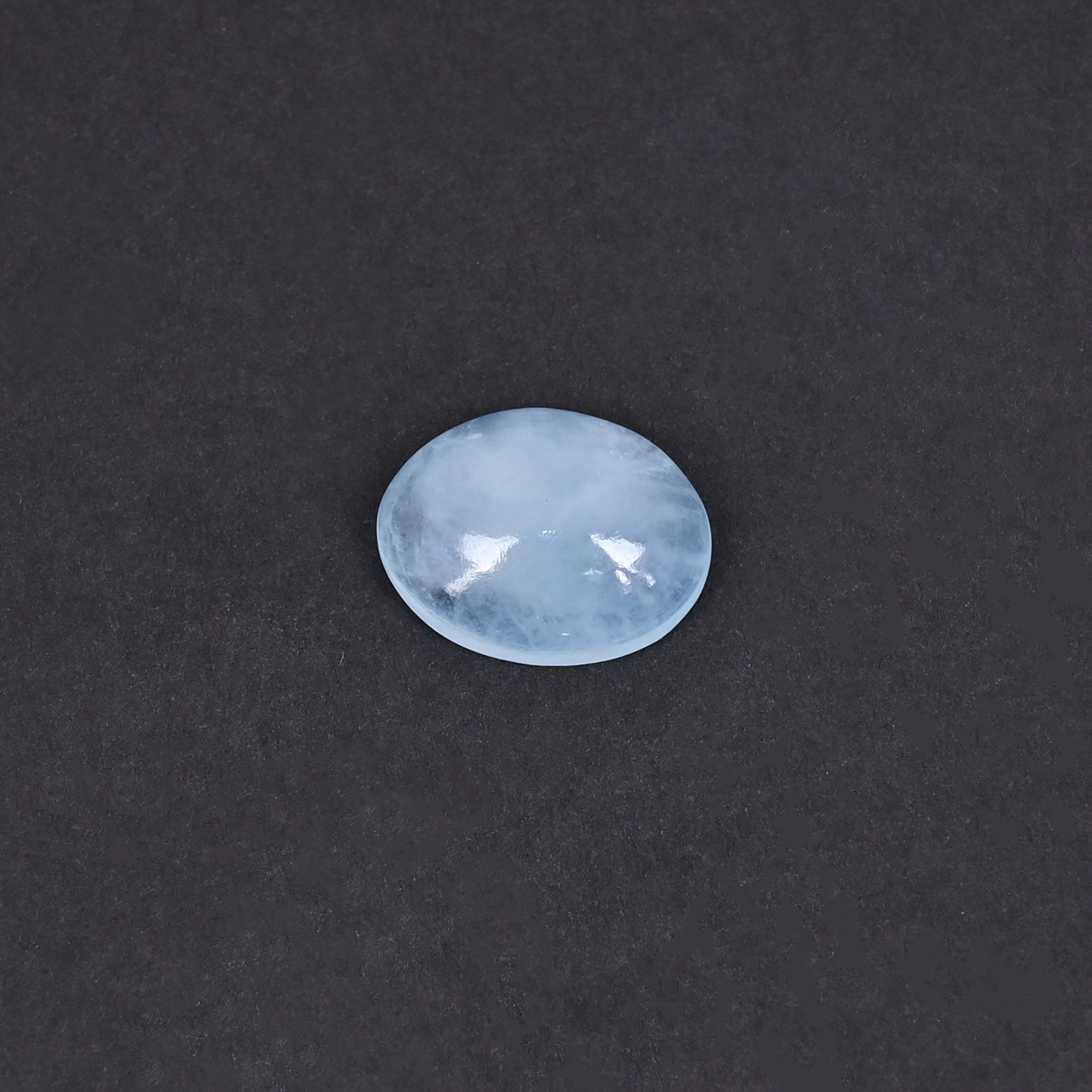 Natural Aquamarine 95 Carat 16x13mm Oval Cabochon Shape Loose Gemstone