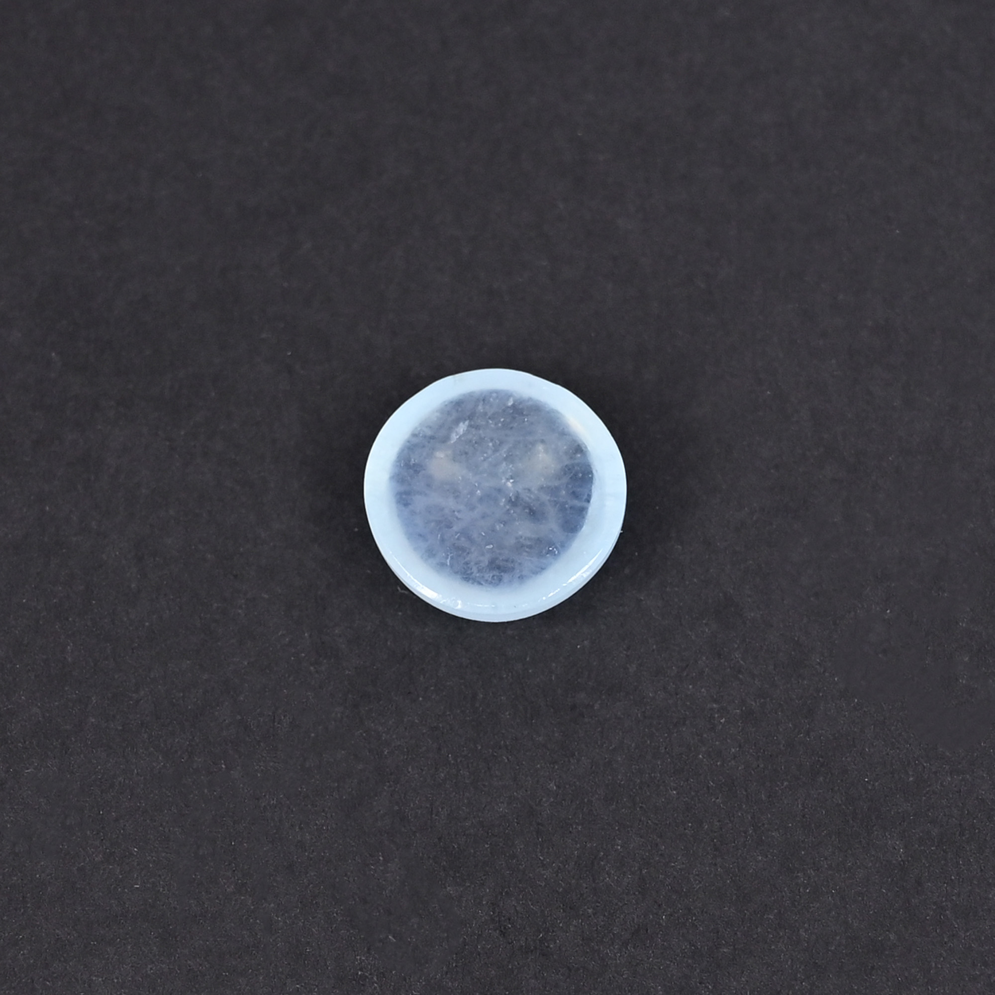 Natural Aquamarine 5 Carat 12mm Round Cabochon Shape Loose Gemstone