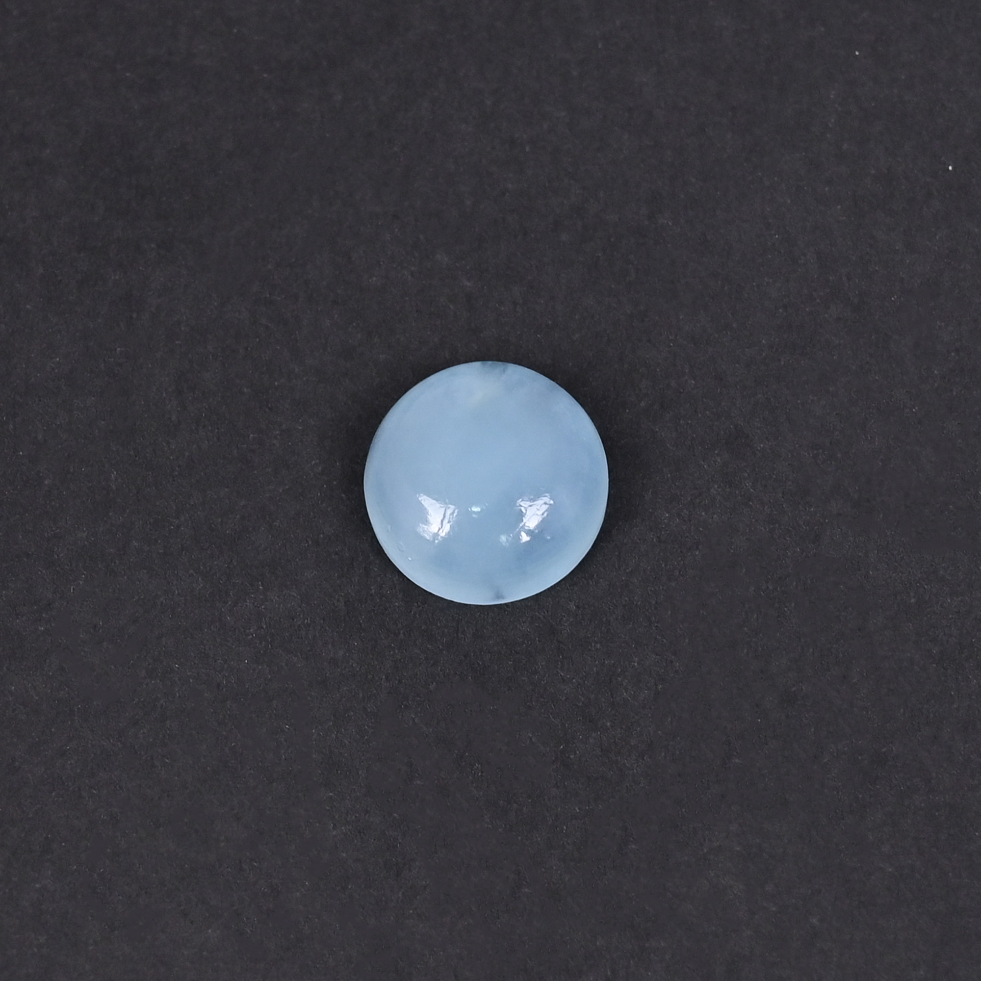 Natural Aquamarine 58 Carat 12mm Round Shape Loose Gemstone