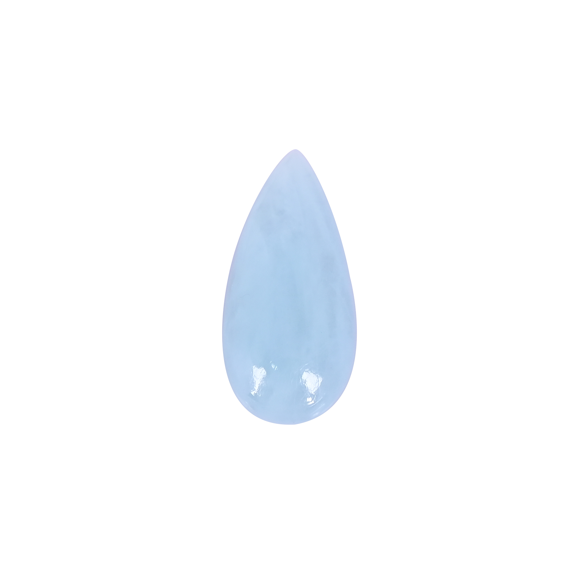 Natural Aquamarine 246 Carat 34x16mm Pear Shape Loose Gemstone
