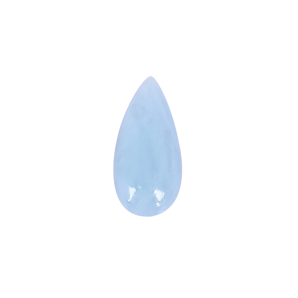 Image of Natural Aquamarine 24.6 Carat 34x16mm Pear Shape Loose Gemstone