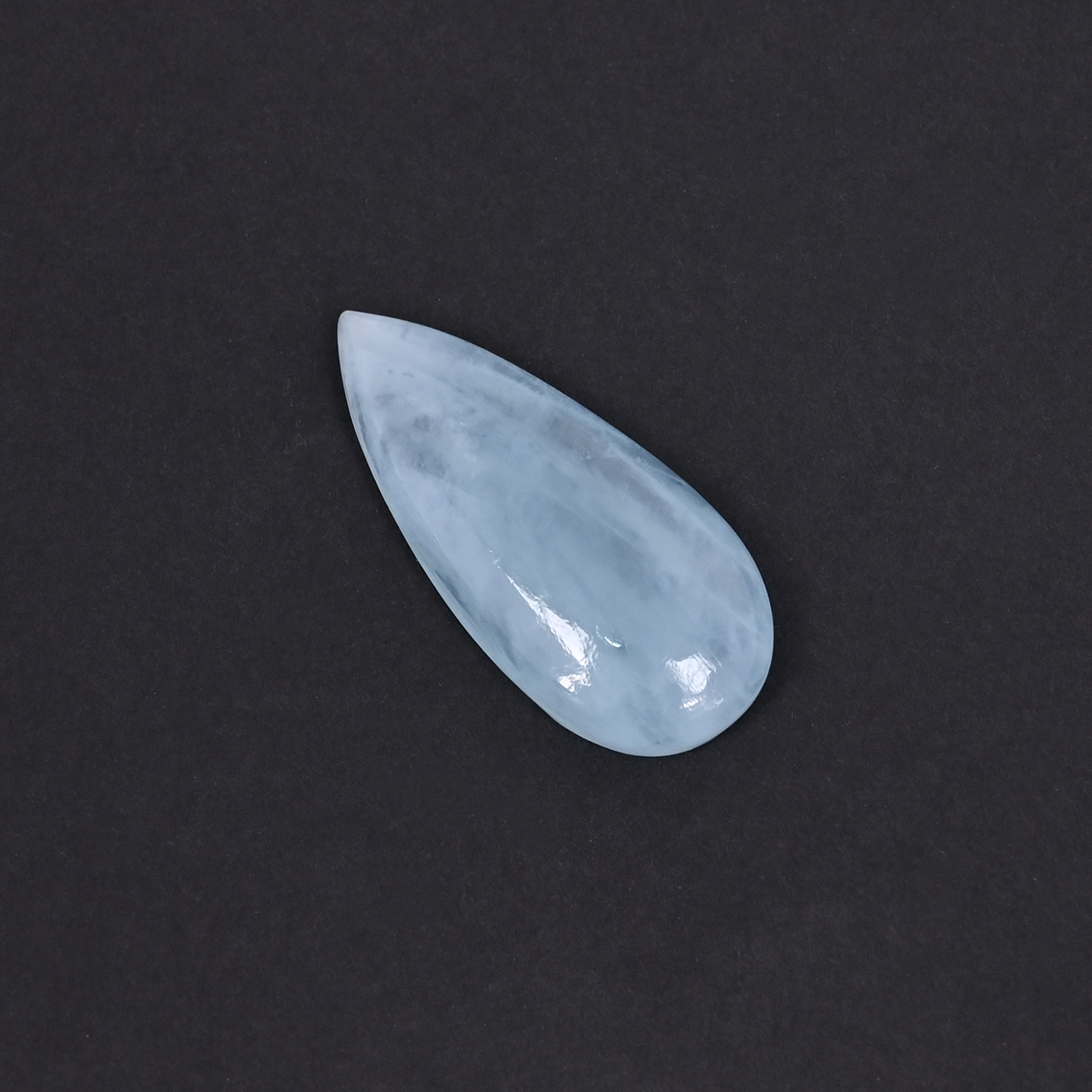 Natural Aquamarine 246 Carat 34x16mm Pear Shape Loose Gemstone