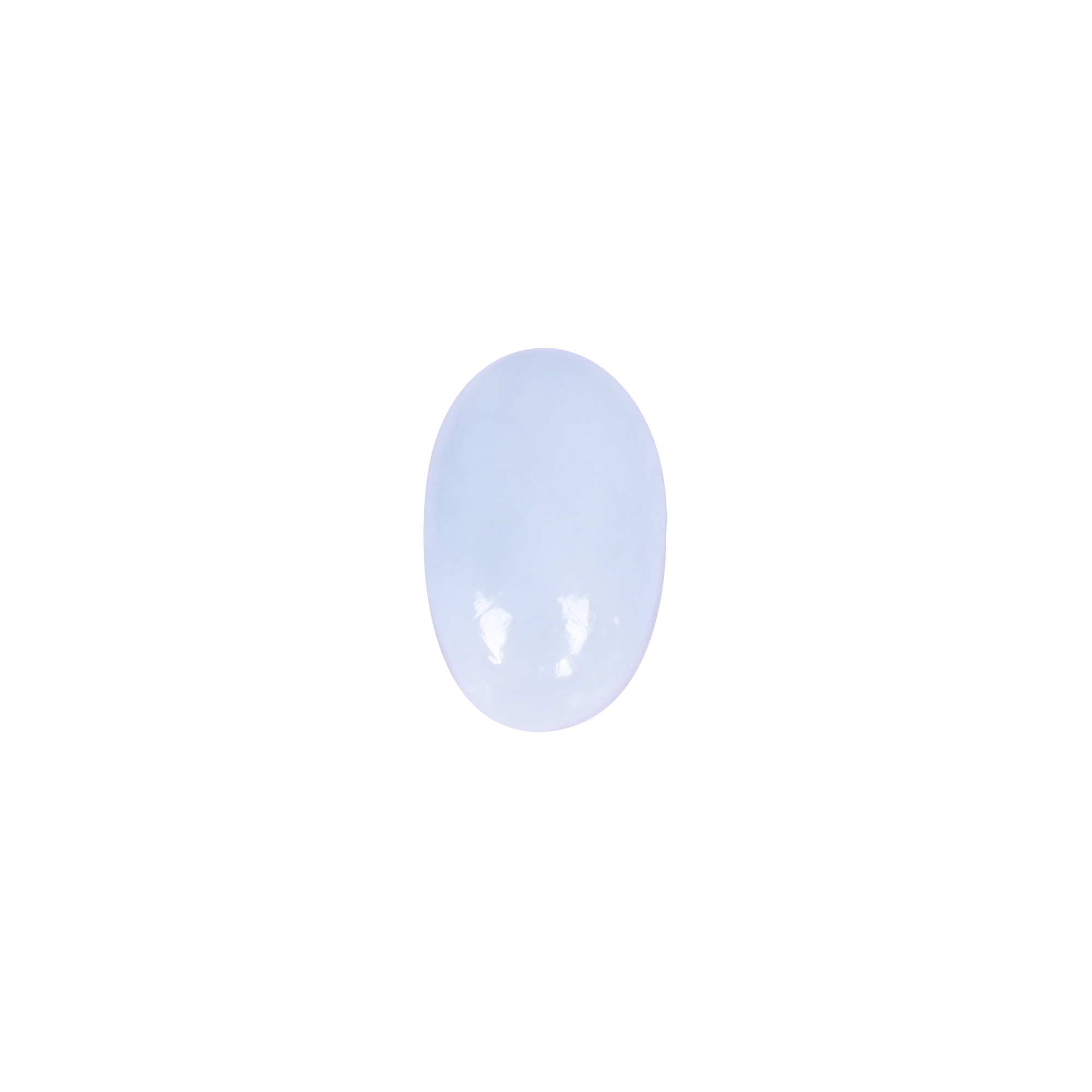 Natural Aquamarine 38 Carat 13x8mm Oval Cabochon  Shape Loose Gemstone