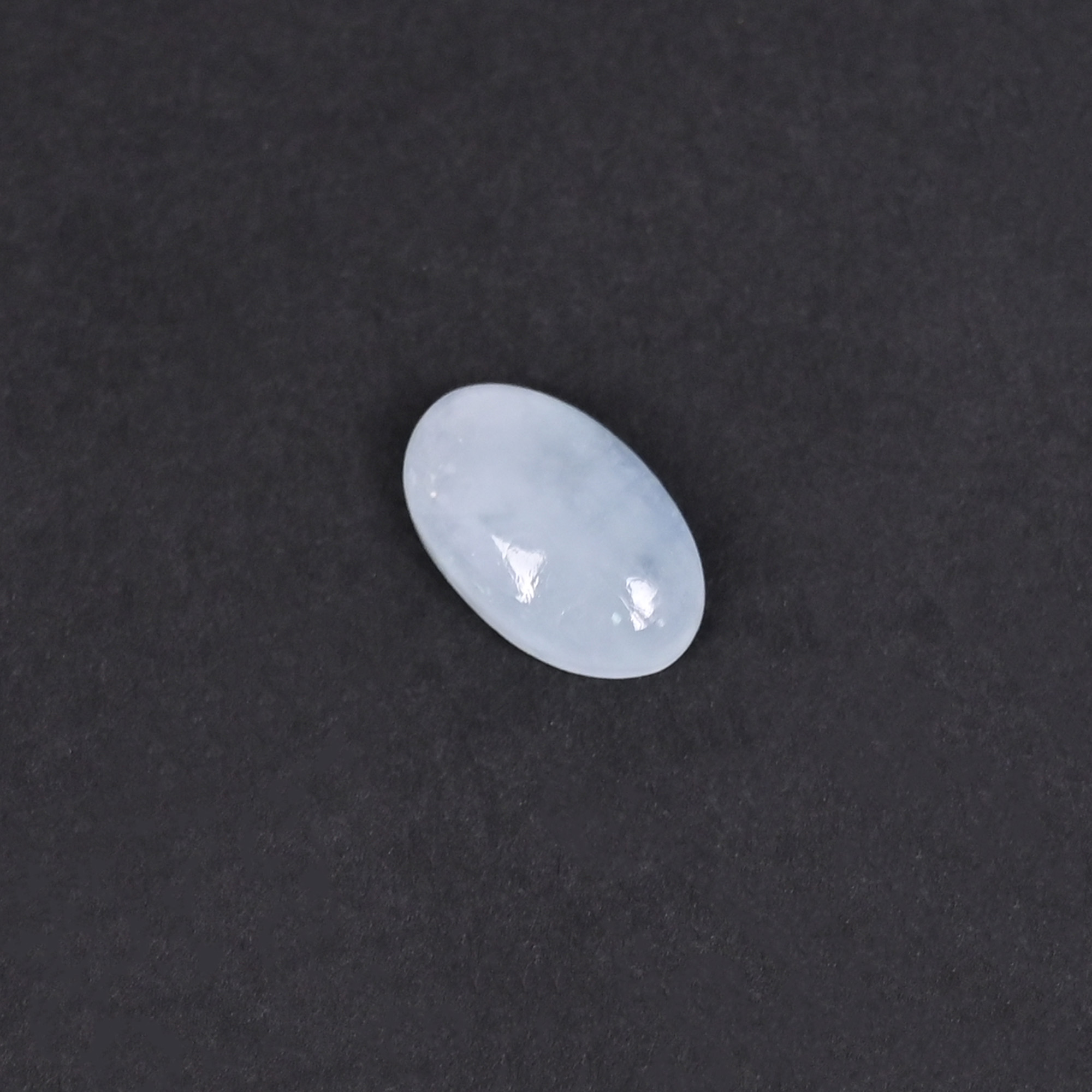 Natural Aquamarine 38 Carat 13x8mm Oval Cabochon  Shape Loose Gemstone