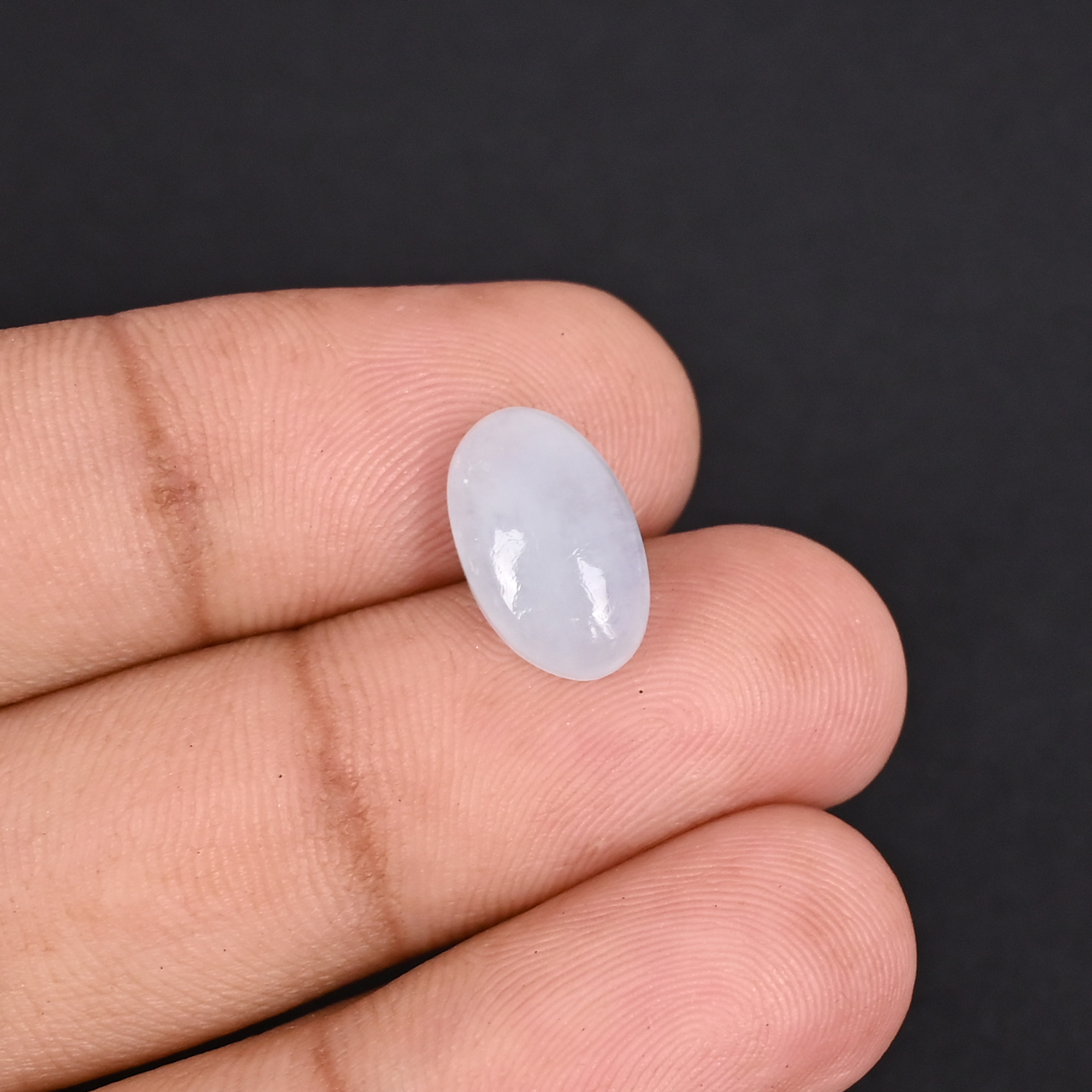 Natural Aquamarine 38 Carat 13x8mm Oval Cabochon  Shape Loose Gemstone