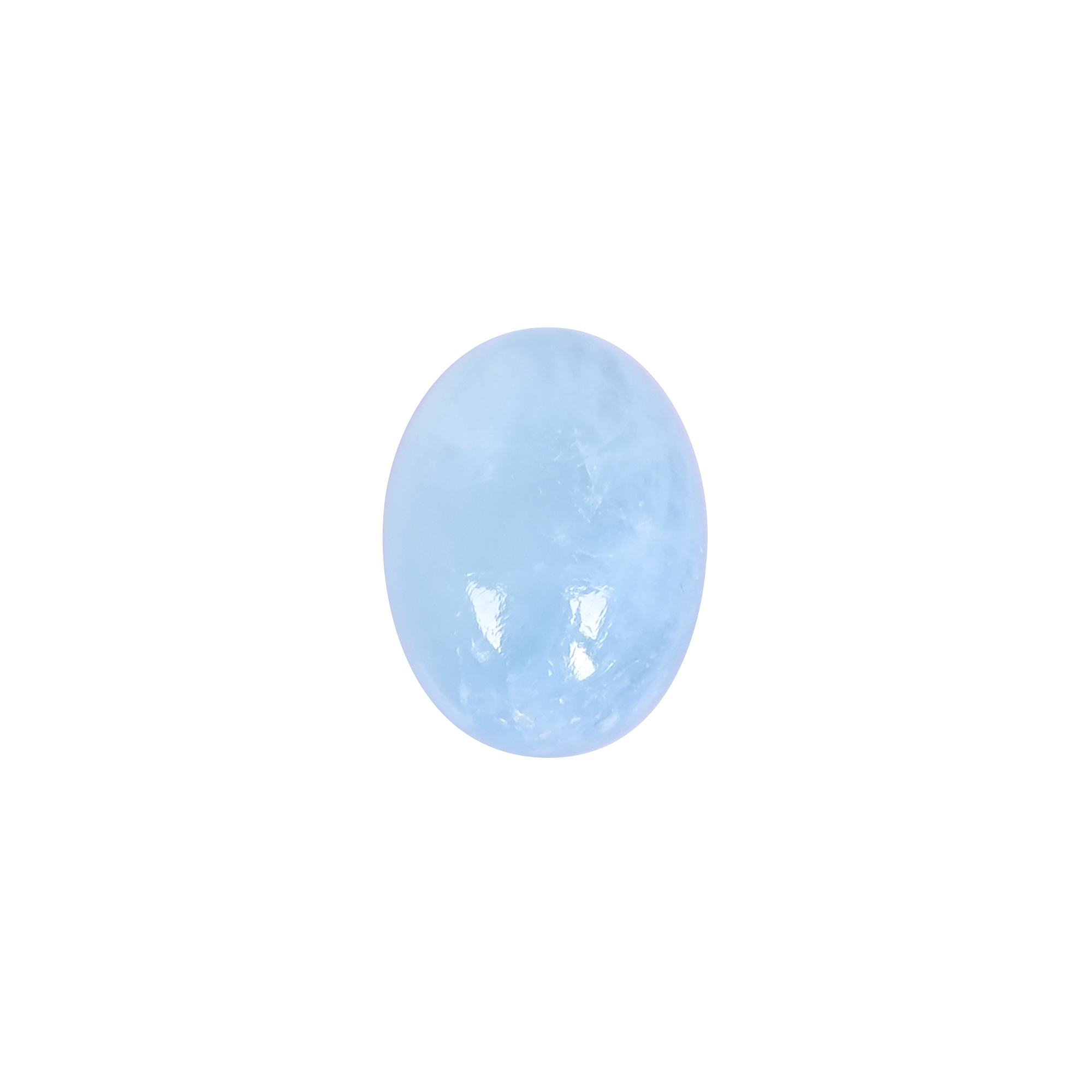 Natural Aquamarine 176  Carat 19x14mm Oval Shape Loose Gemstone