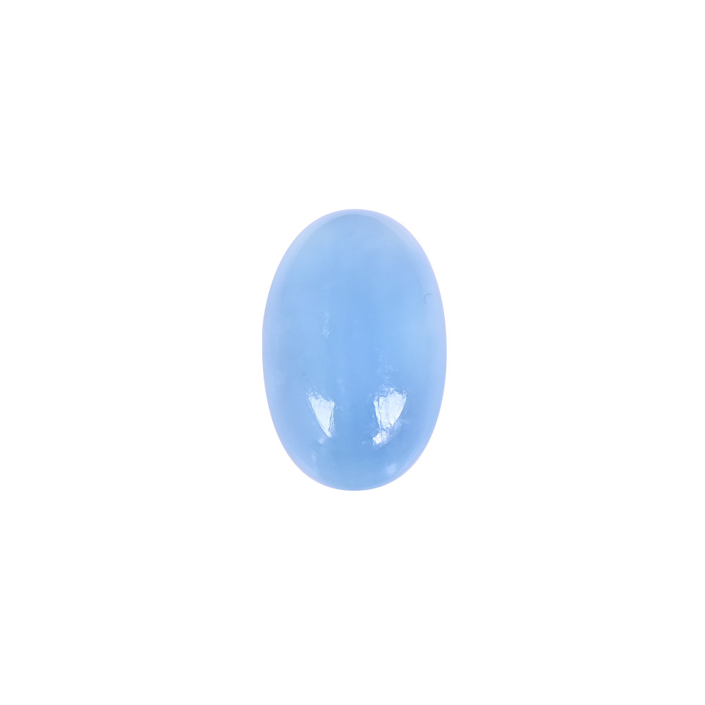 Image of Natural Aquamarine 14 Carat 20x13mm Oval Cabochon Shape Loose Gemstone