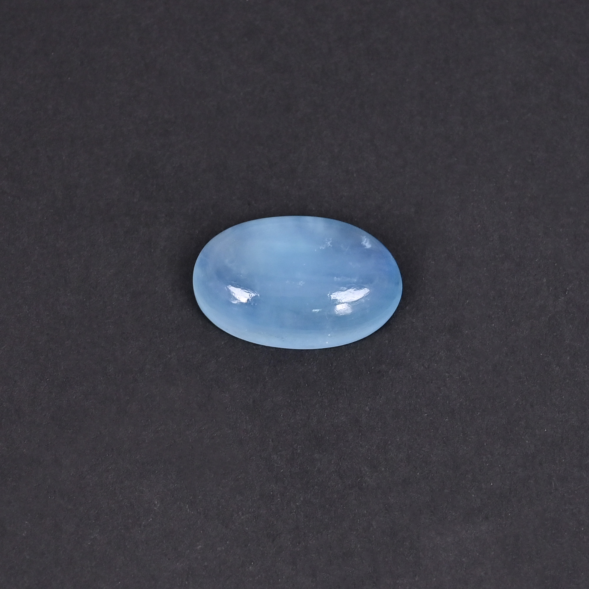 Natural Aquamarine 14 Carat 20x13mm Oval Cabochon Shape Loose Gemstone