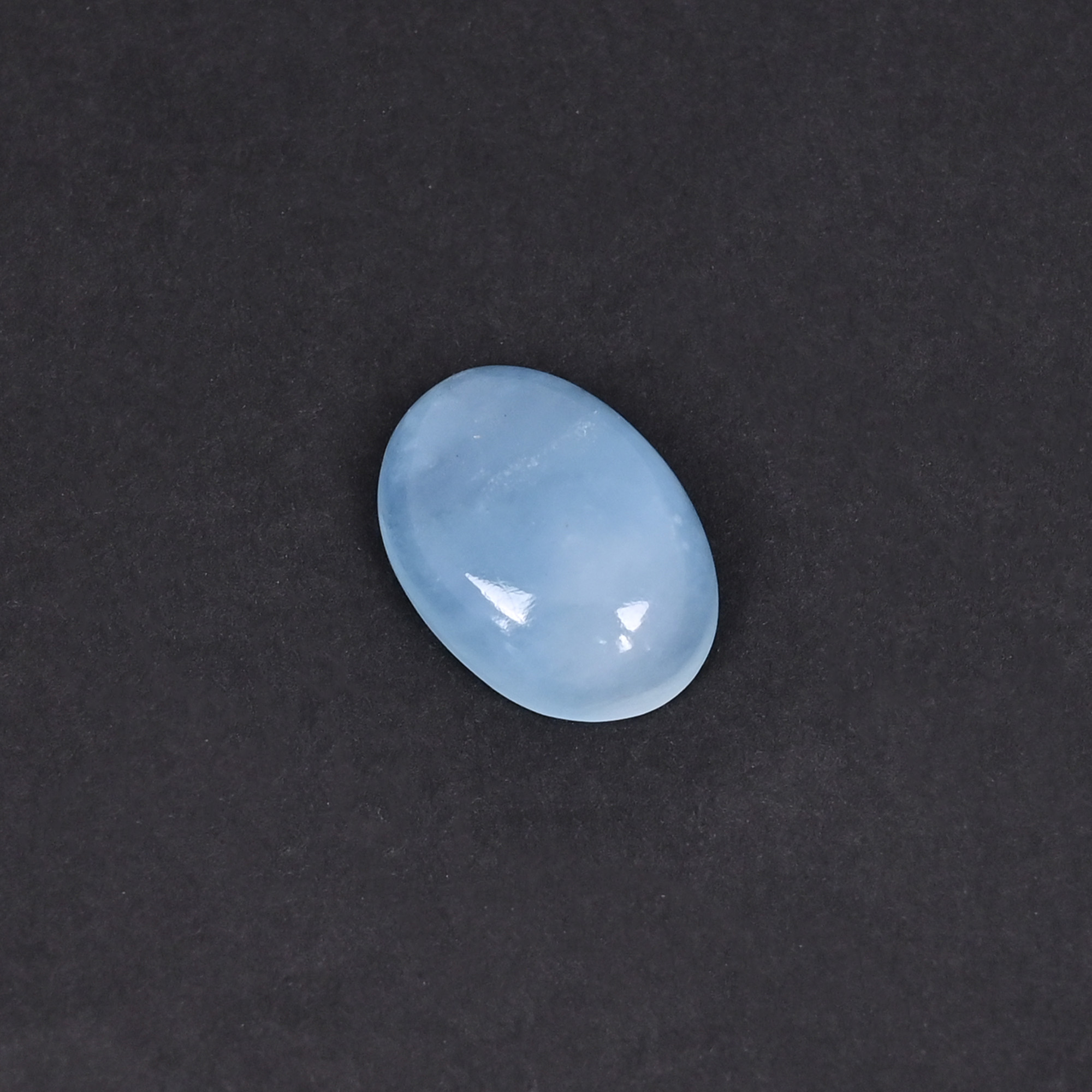 Natural Aquamarine 123  Carat 19x13mm Oval Cabochon Shape Loose Gemstone