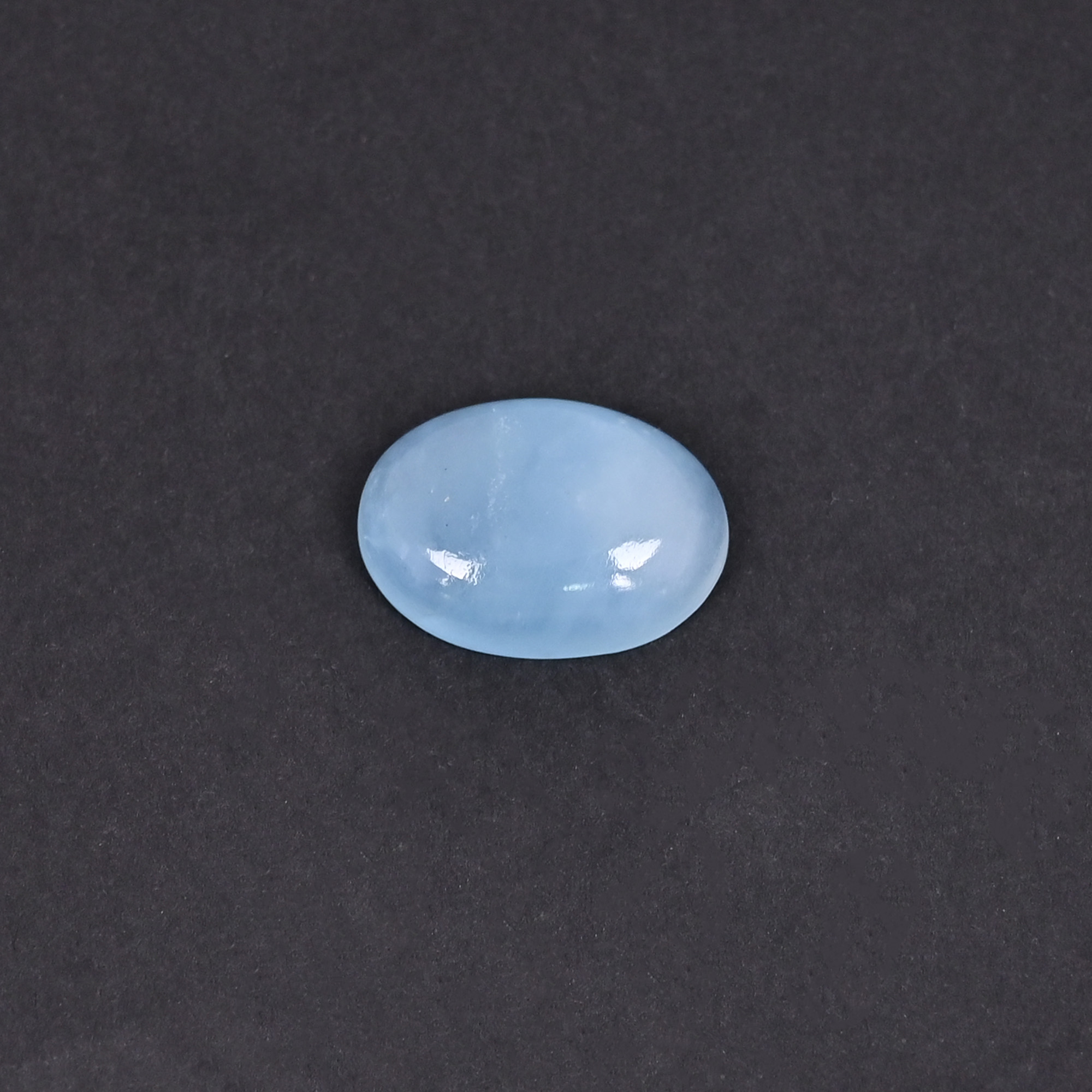 Natural Aquamarine 123  Carat 19x13mm Oval Cabochon Shape Loose Gemstone