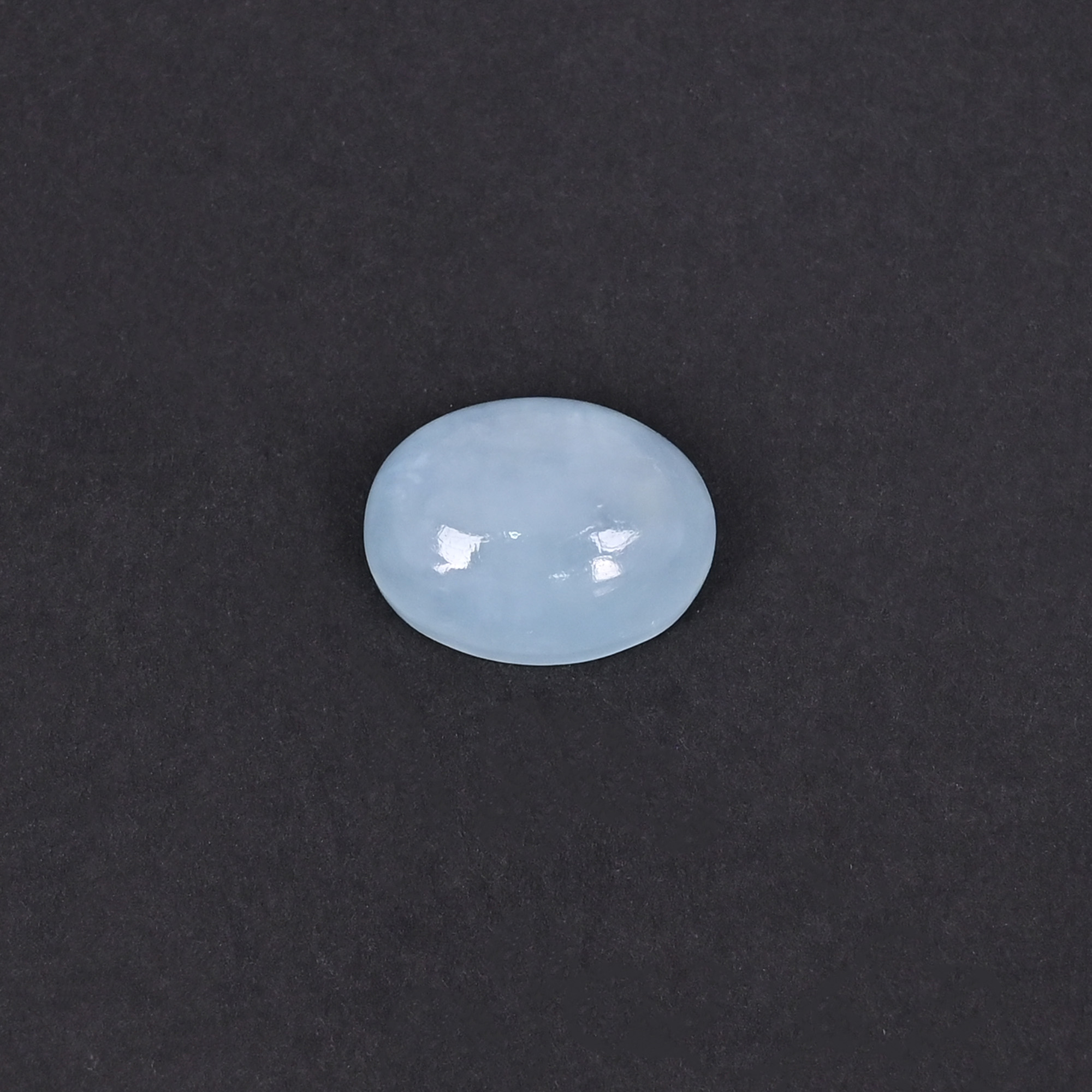 Natural Aquamarine 143  Carat 17x13mm Oval Cabochon  Shape Loose Gemstone
