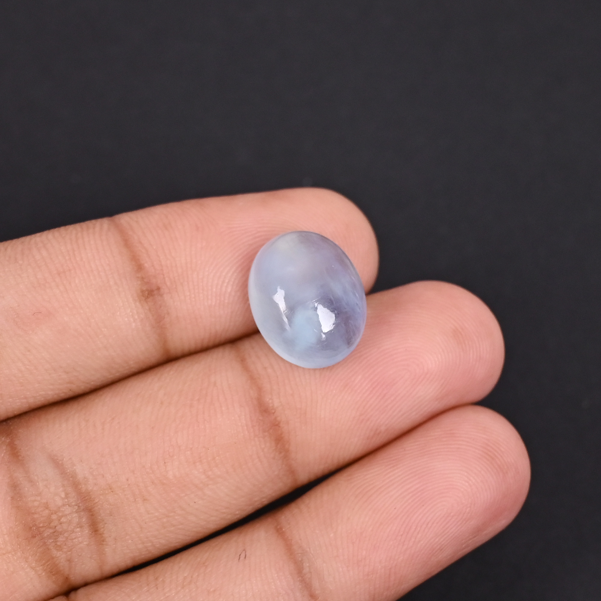 Natural Aquamarine 81 Carat 14x11mm Oval Cabochon  Shape Loose Gemstone