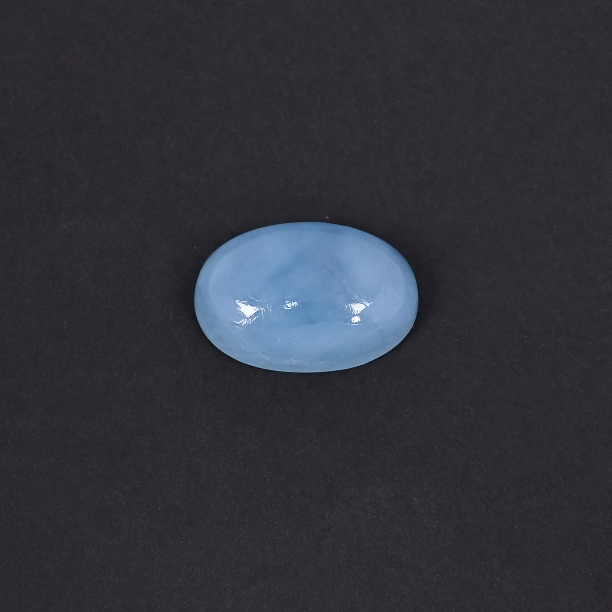 Natural Aquamarine 224 Carat 27x15mm Oval Shape Loose Gemstone