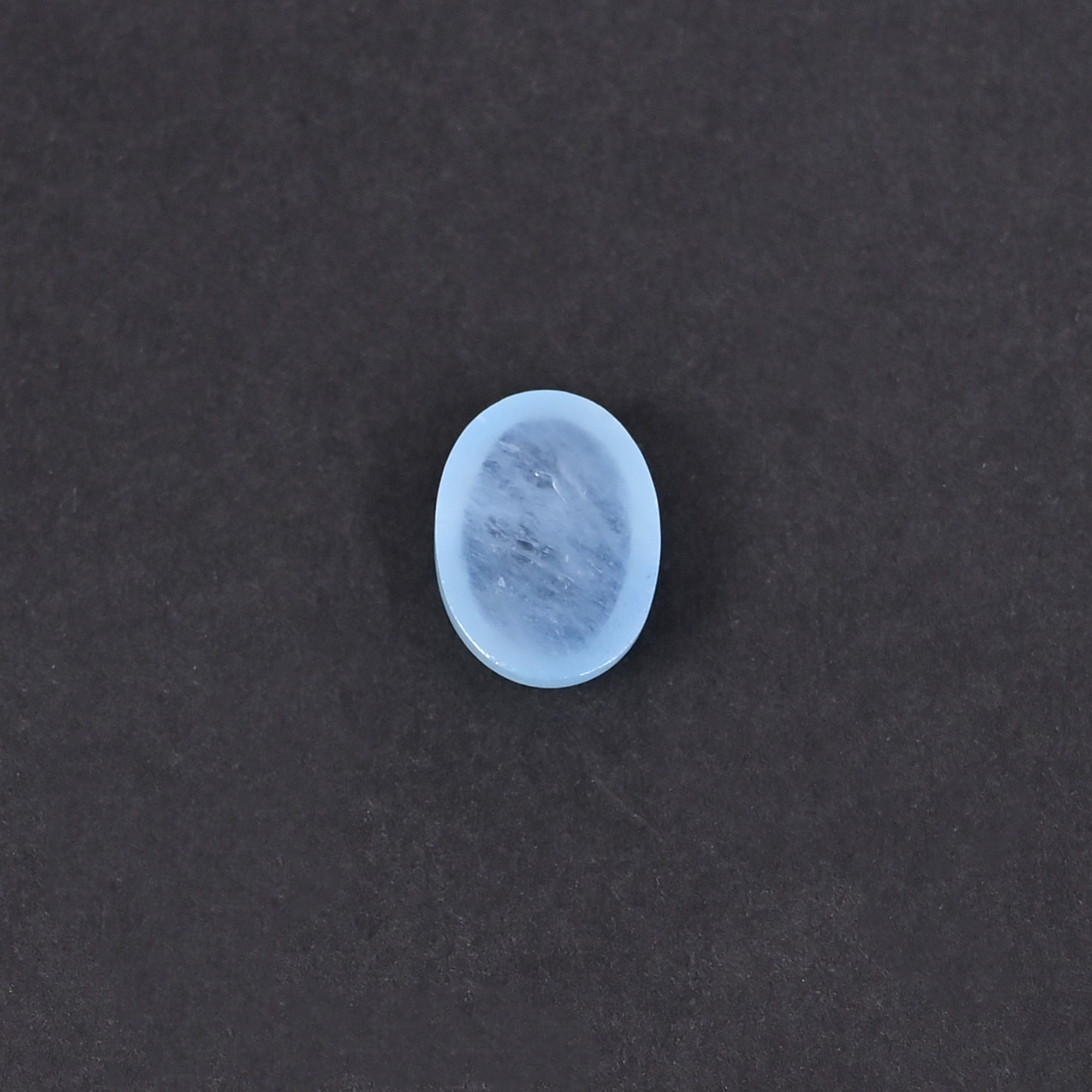 Natural Aquamarine 36 Carat 12x9mm Oval Cabochon Shape Loose Gemstone