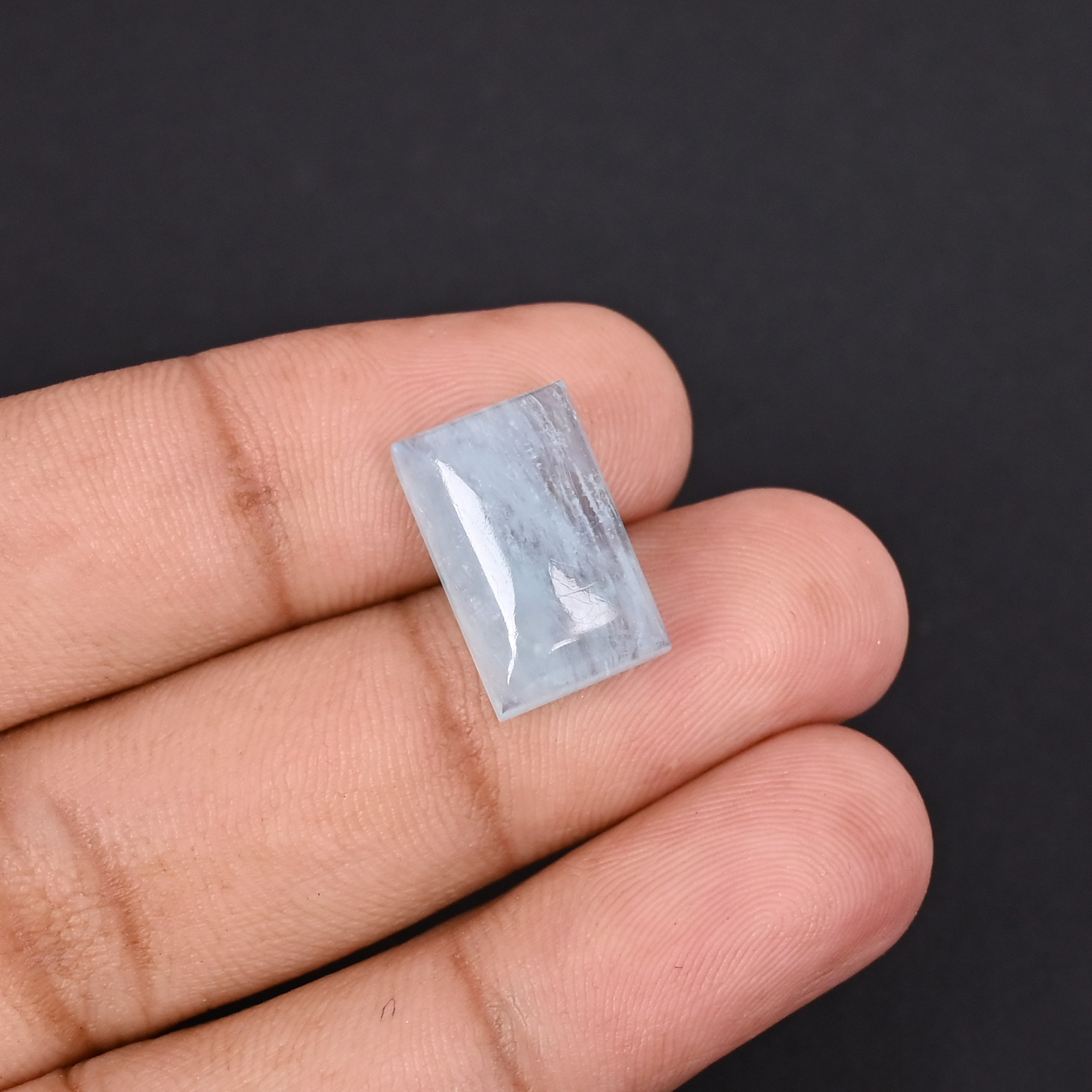 Natural Aquamarine 101 Carat 16x10mm Rectangle Shape Loose Gemstone