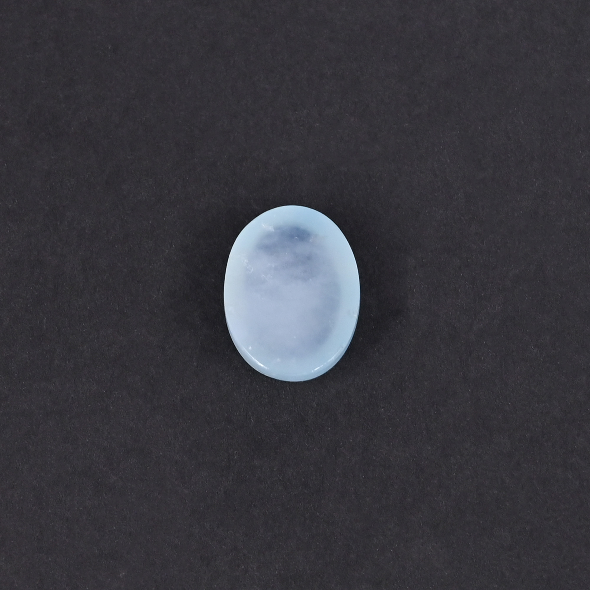 Natural Aquamarine 74 Carat 14x11mm Oval Cabochon Shape Loose Gemstone