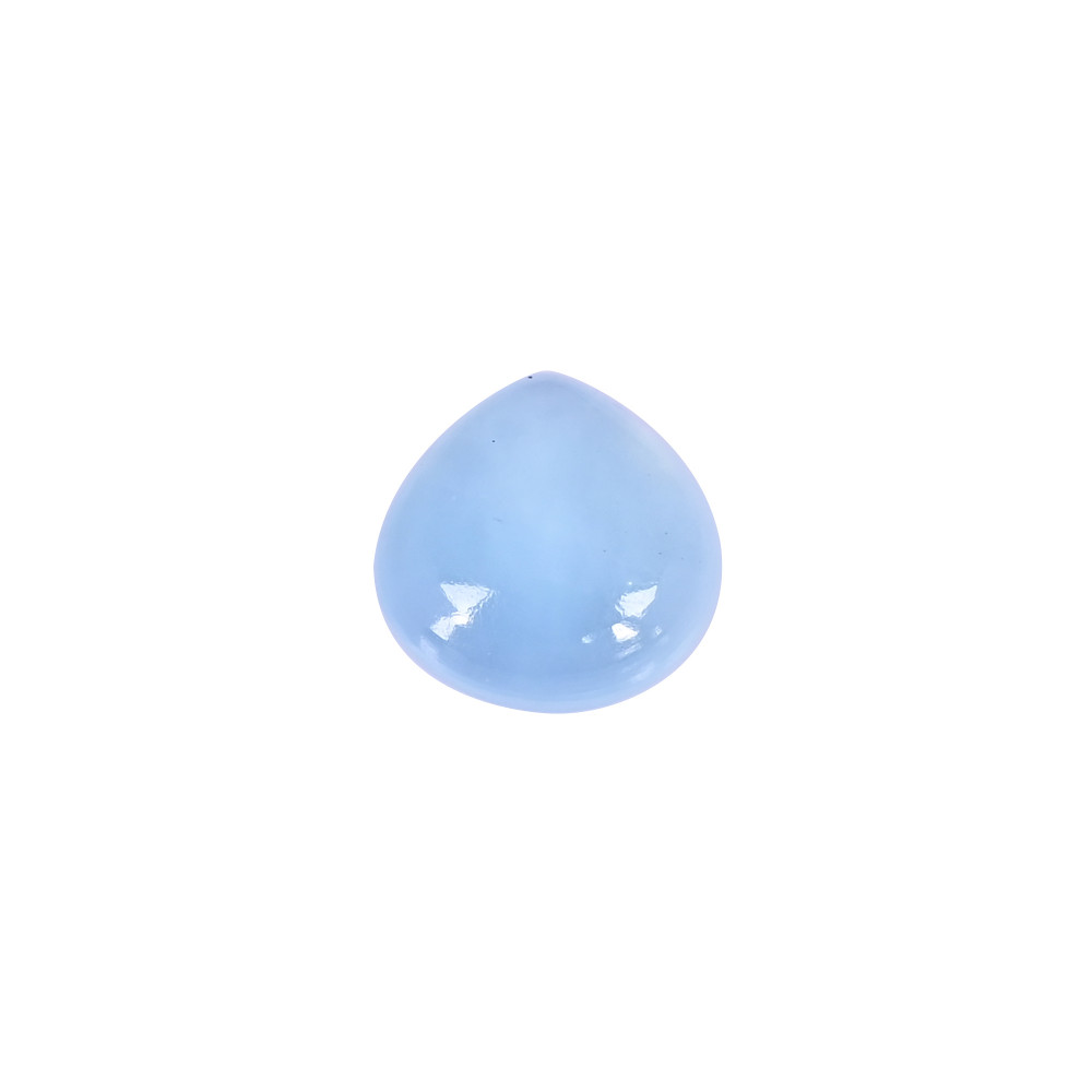 Image of Natural Aquamarine 10.8 Carat 15mm Heart Shape Loose Gemstone