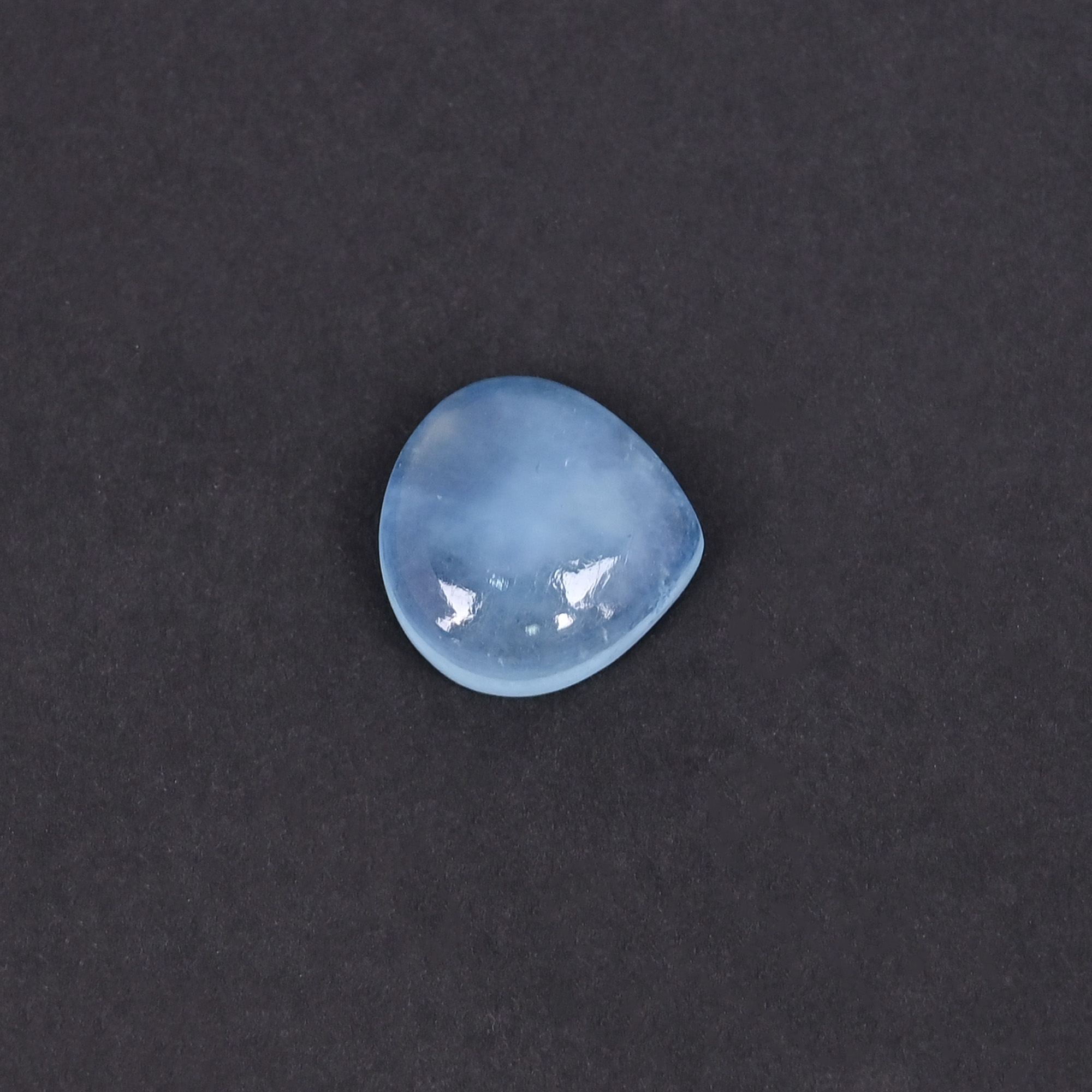 Natural Aquamarine 108 Carat 15mm Heart Shape Loose Gemstone