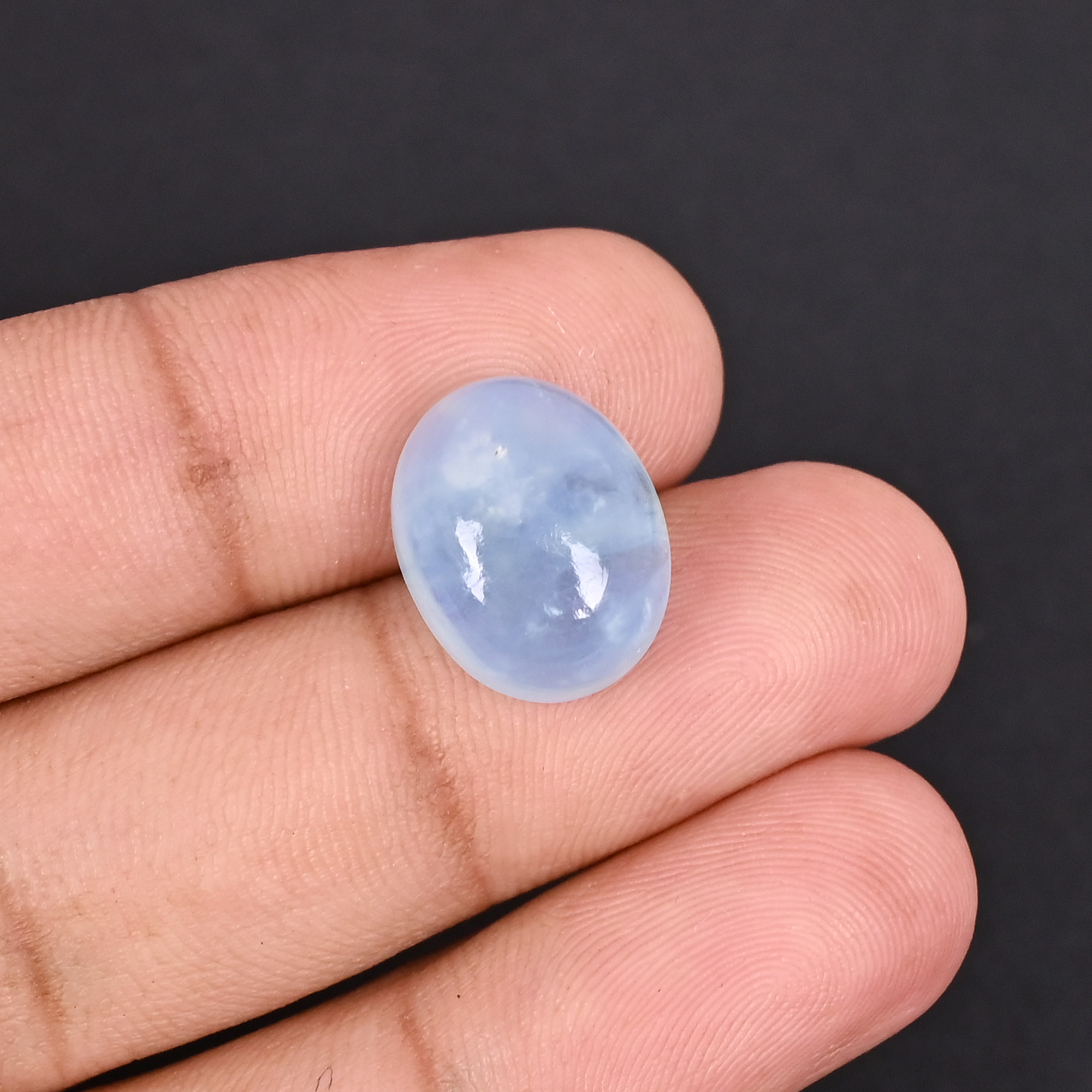 Natural Aquamarine 106 Carat 15x12mm Oval Cabochon Shape Loose Gemstone
