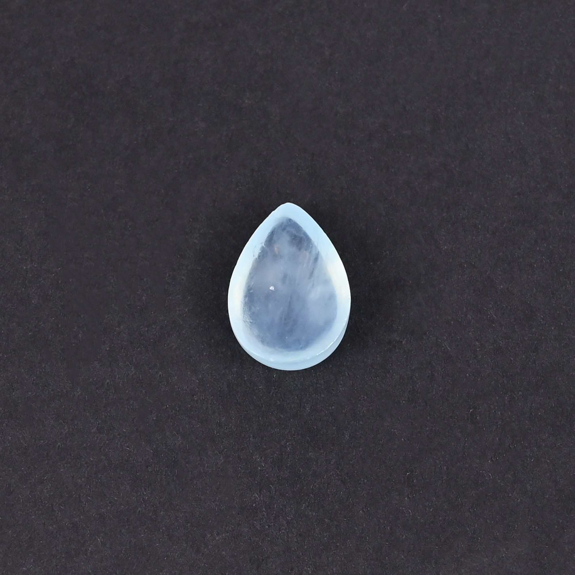 Natural Aquamarine 37 Carat 12x9 Pear Cabochon Shape Loose Gemstone