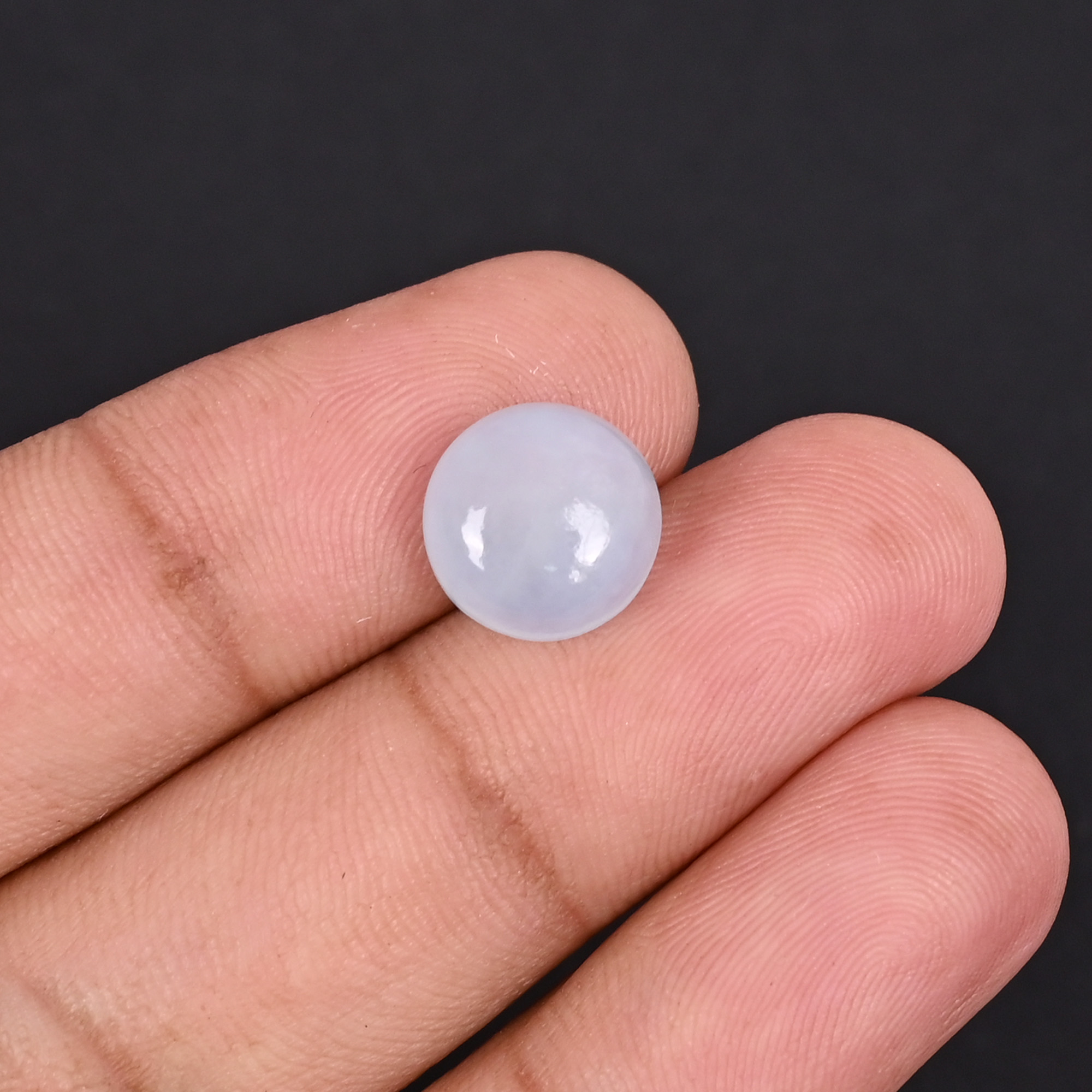 Natural Aquamarine 45 Carat 11mm Round Cabochon Shape Loose Gemstone