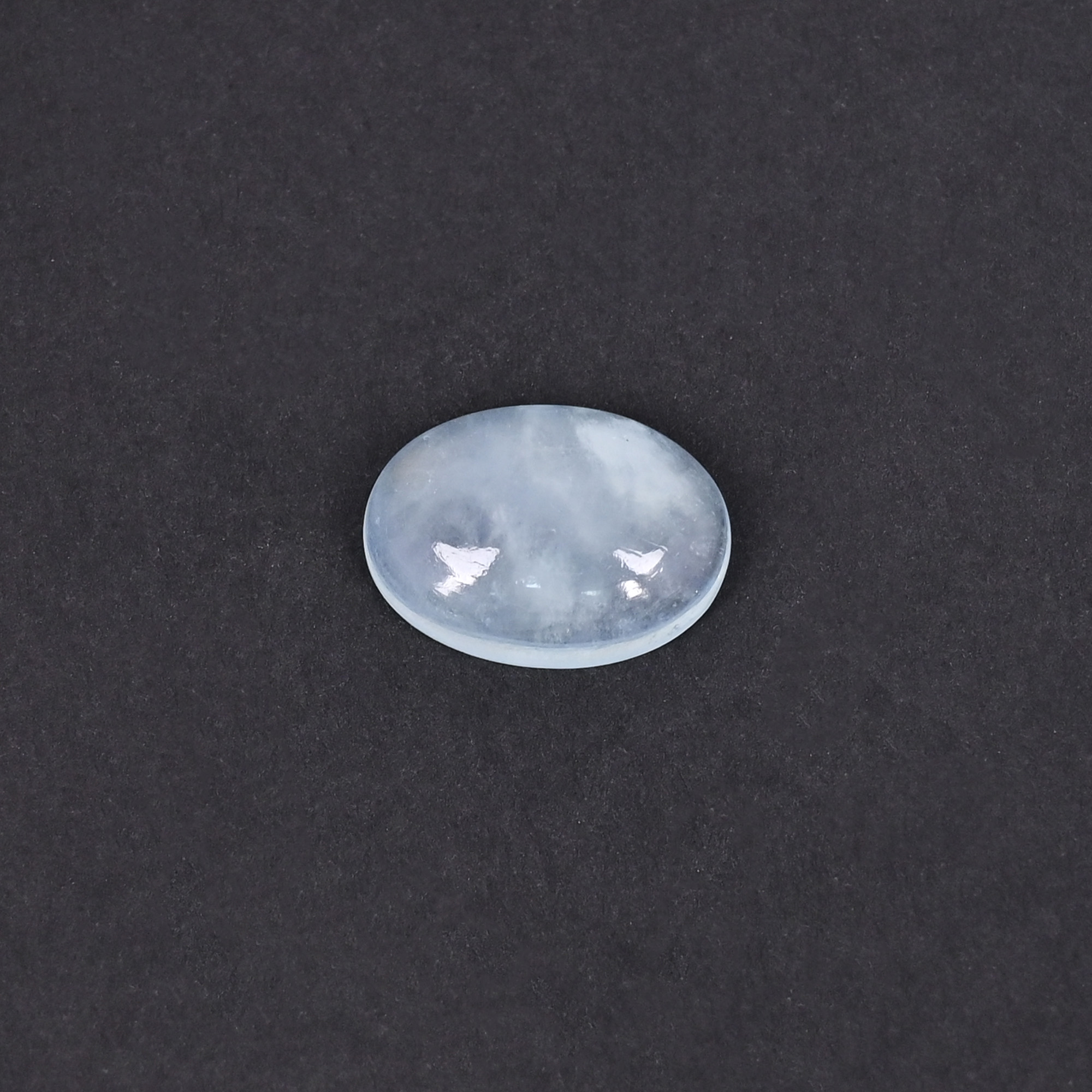 Natural Aquamarine 99 Carat 17x12mm Oval Cabochon Shape Loose Gemstone