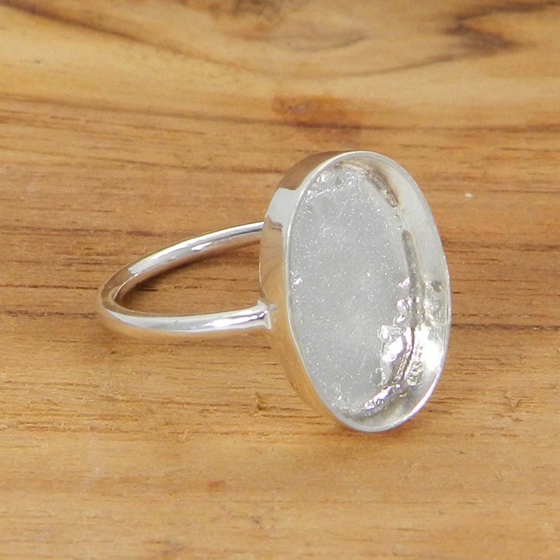 925 Sterling Silver Blank Ring Collet 6x4mm To 18x13mm Oval Stone Close Back Bezel Cup For Ring Making Metal Casting For Ring Setting