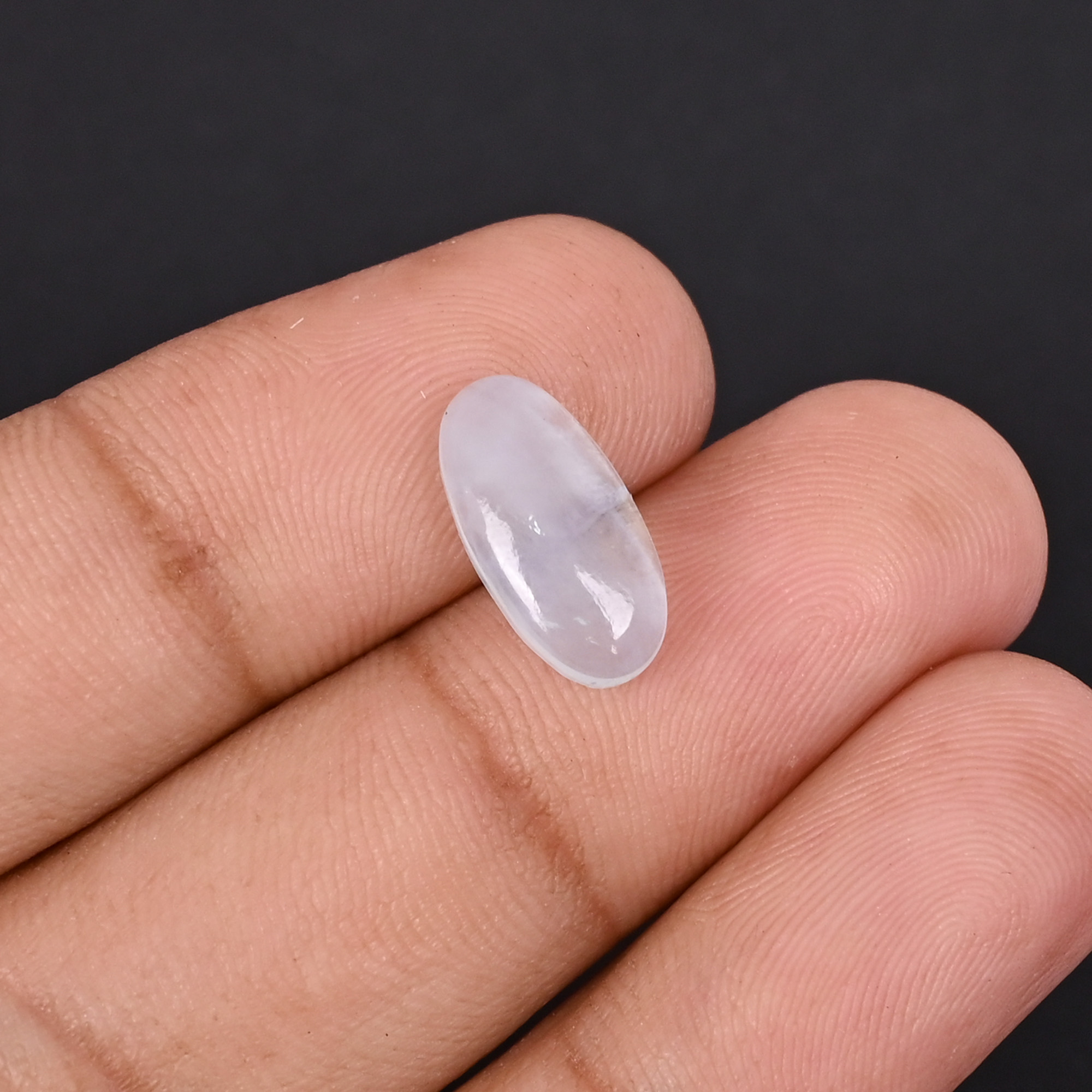 Natural Aquamarine 32 Carat 14x7mm Oval Cabochon Shape Loose Gemstone
