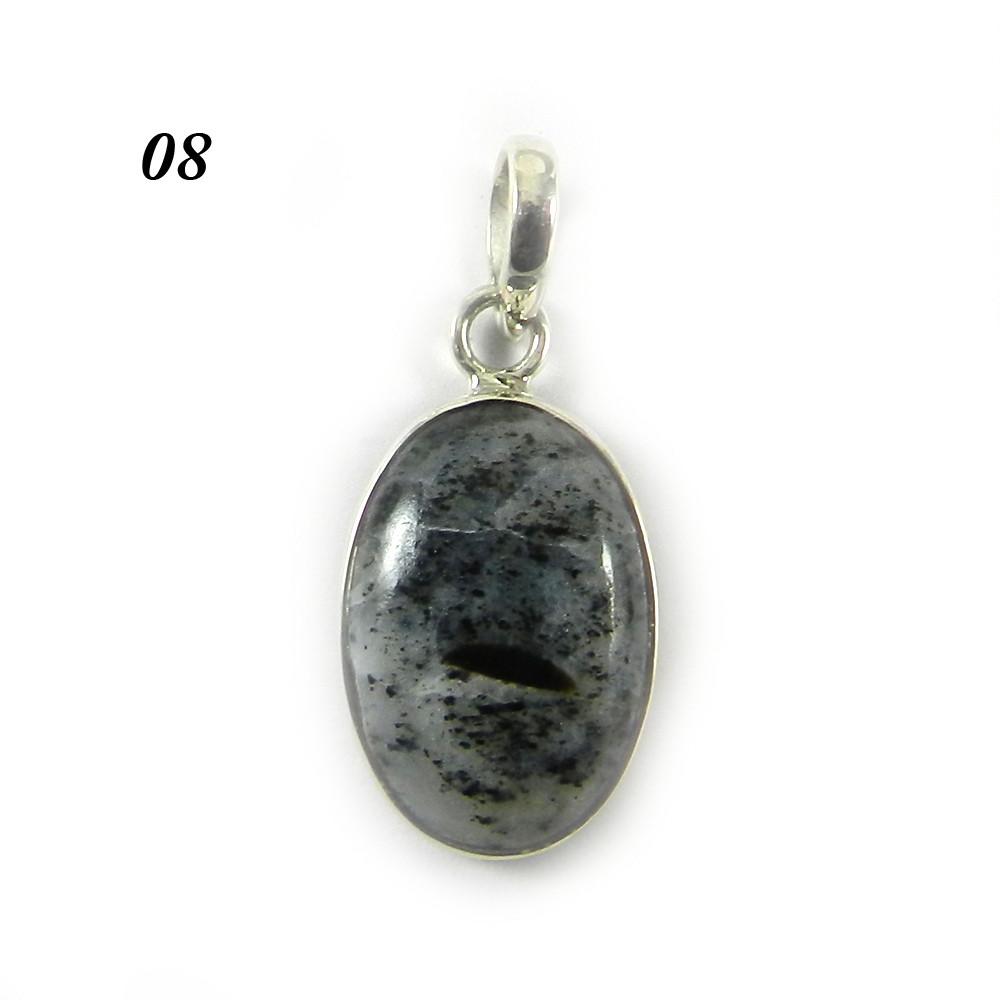 Astrophyllite 925 Sterling Silver Bezel Set Designer Pendant
