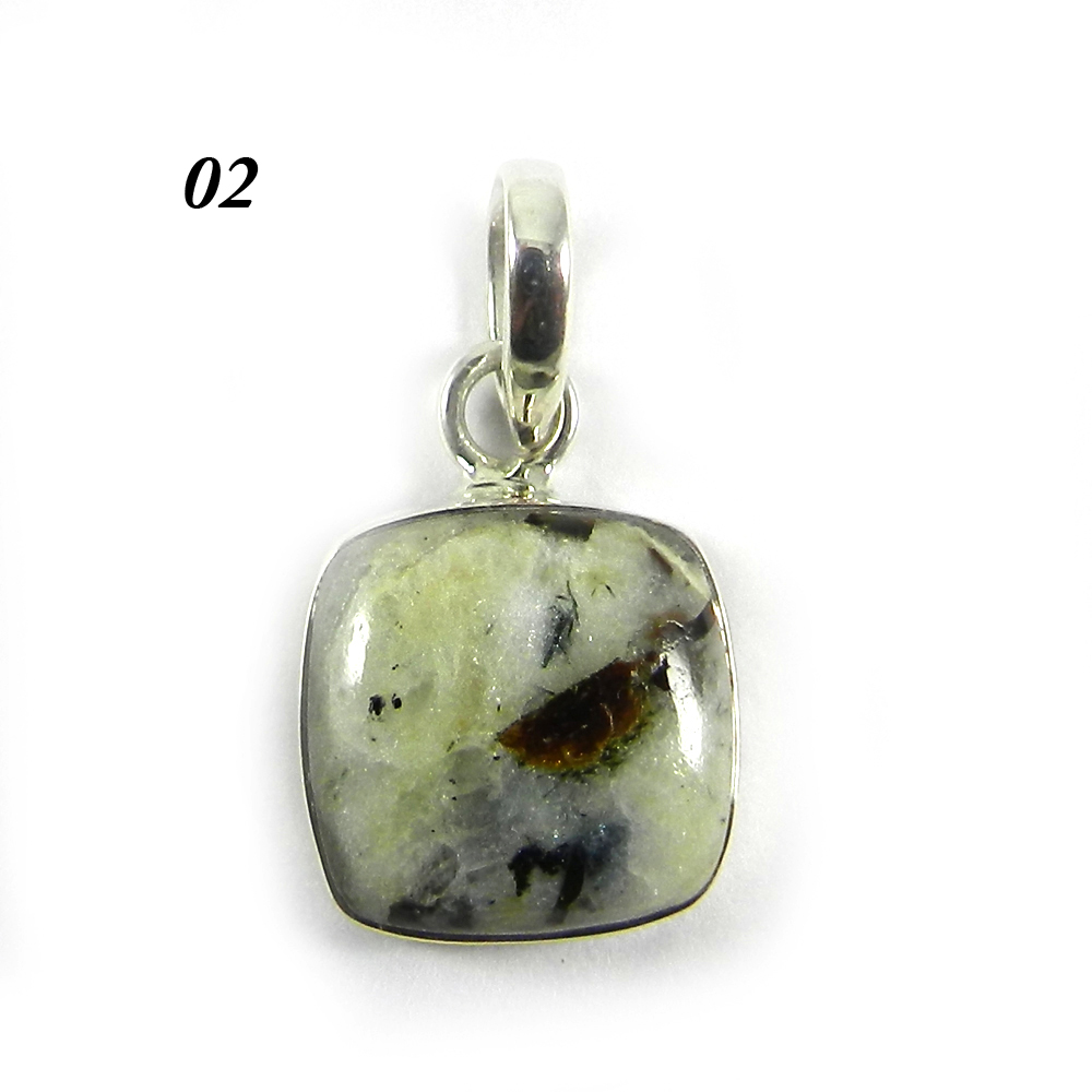 Astrophyllite 925 Sterling Silver Bezel Set Designer Pendant