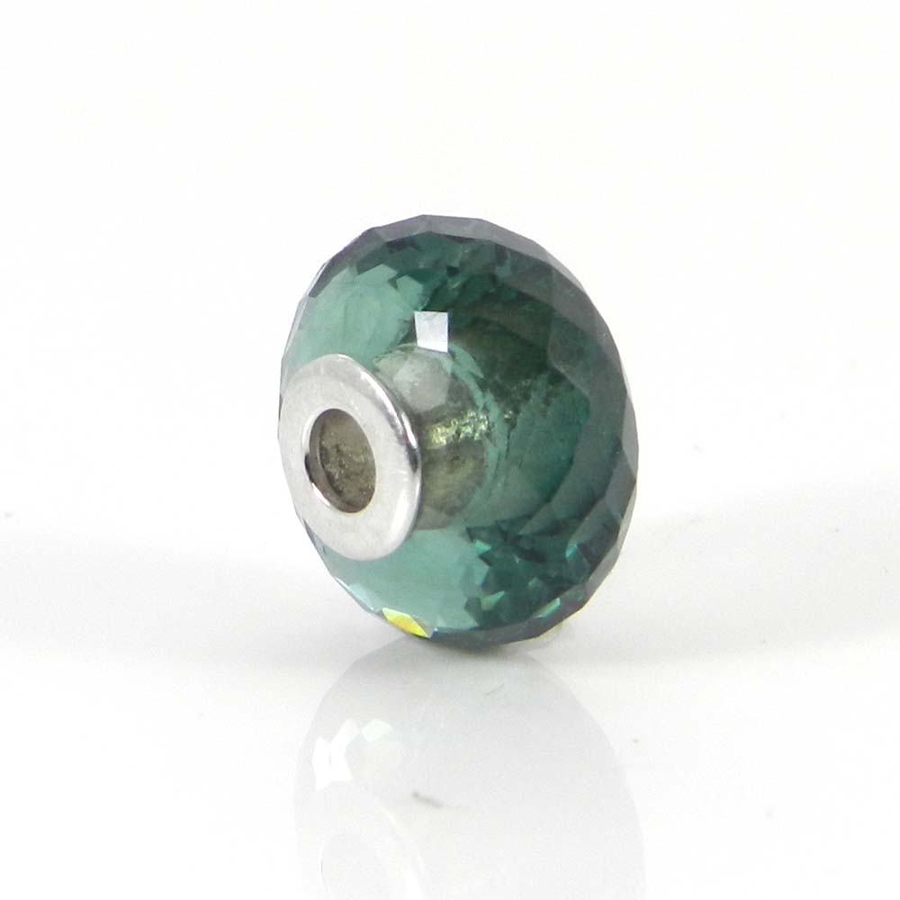 Brown sunstone big hole gemstone silver core beads for bracelet making