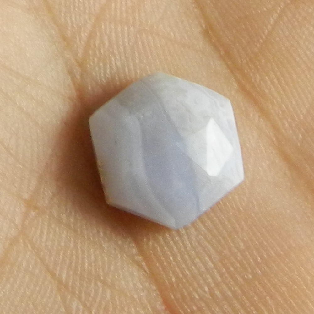 Bumble Bee Jasper 12x12mm Hexagon Rose Cut Loose Gemstone