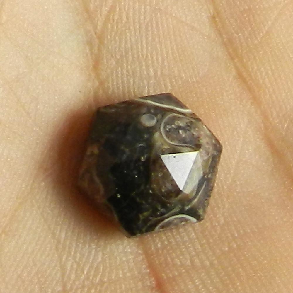 Bumble Bee Jasper 12x12mm Hexagon Rose Cut Loose Gemstone