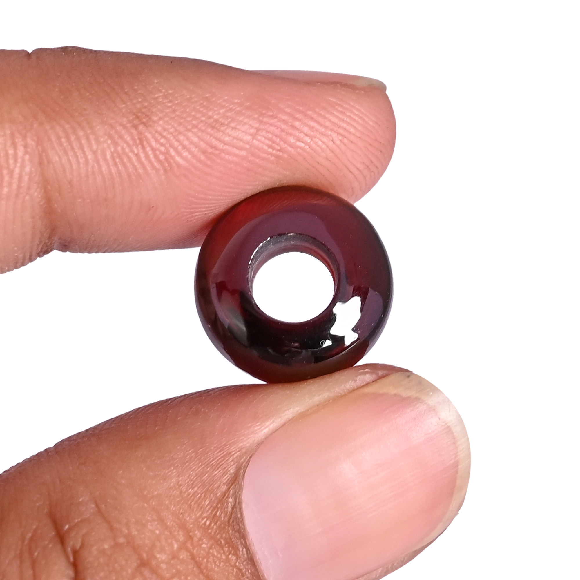 Garnet Hydro Beads 14x8x55 Synthetic Gemstone for Jewelry Making