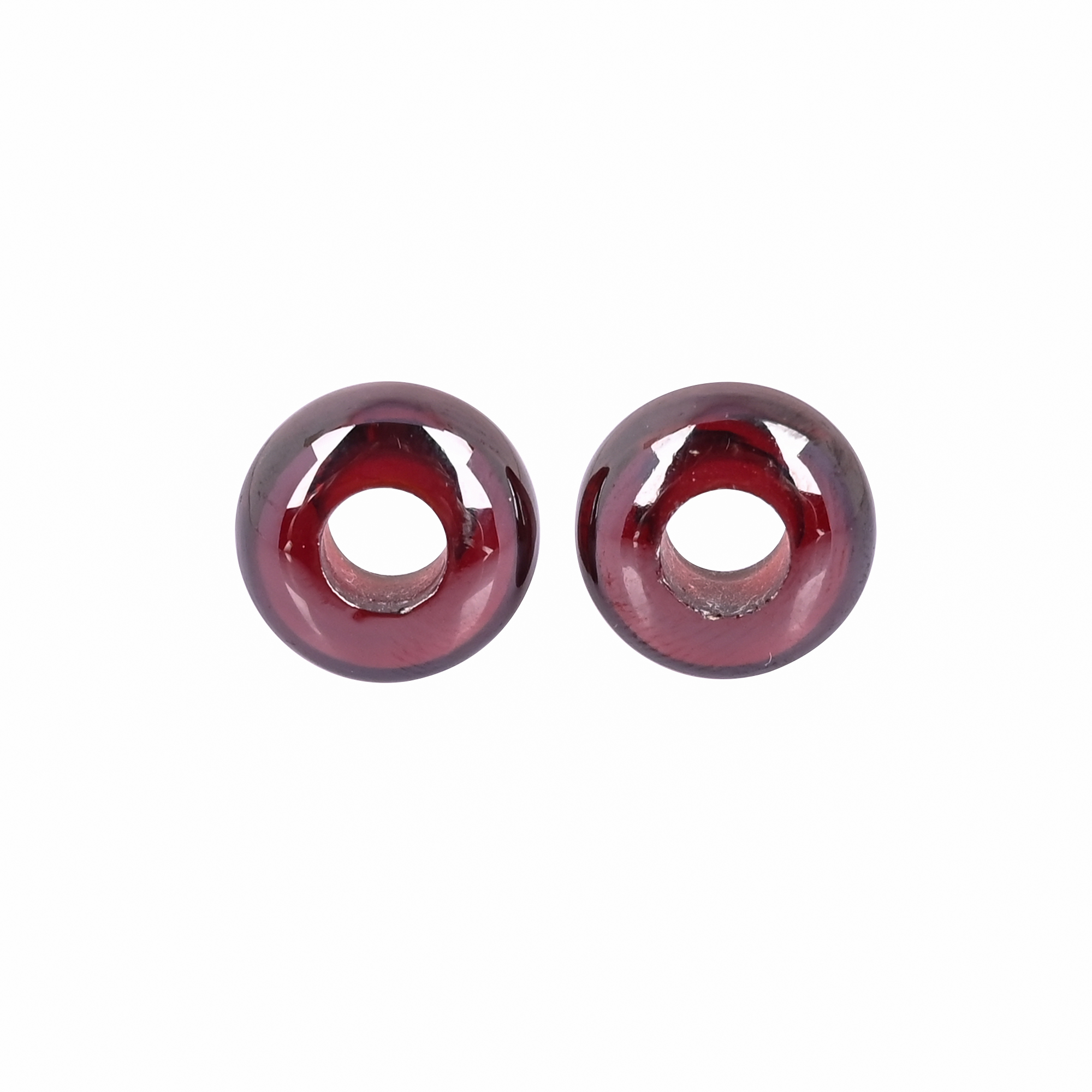 Garnet Hydro Beads 14x7x55mm Synthetic Gemstone for Jewelry Making