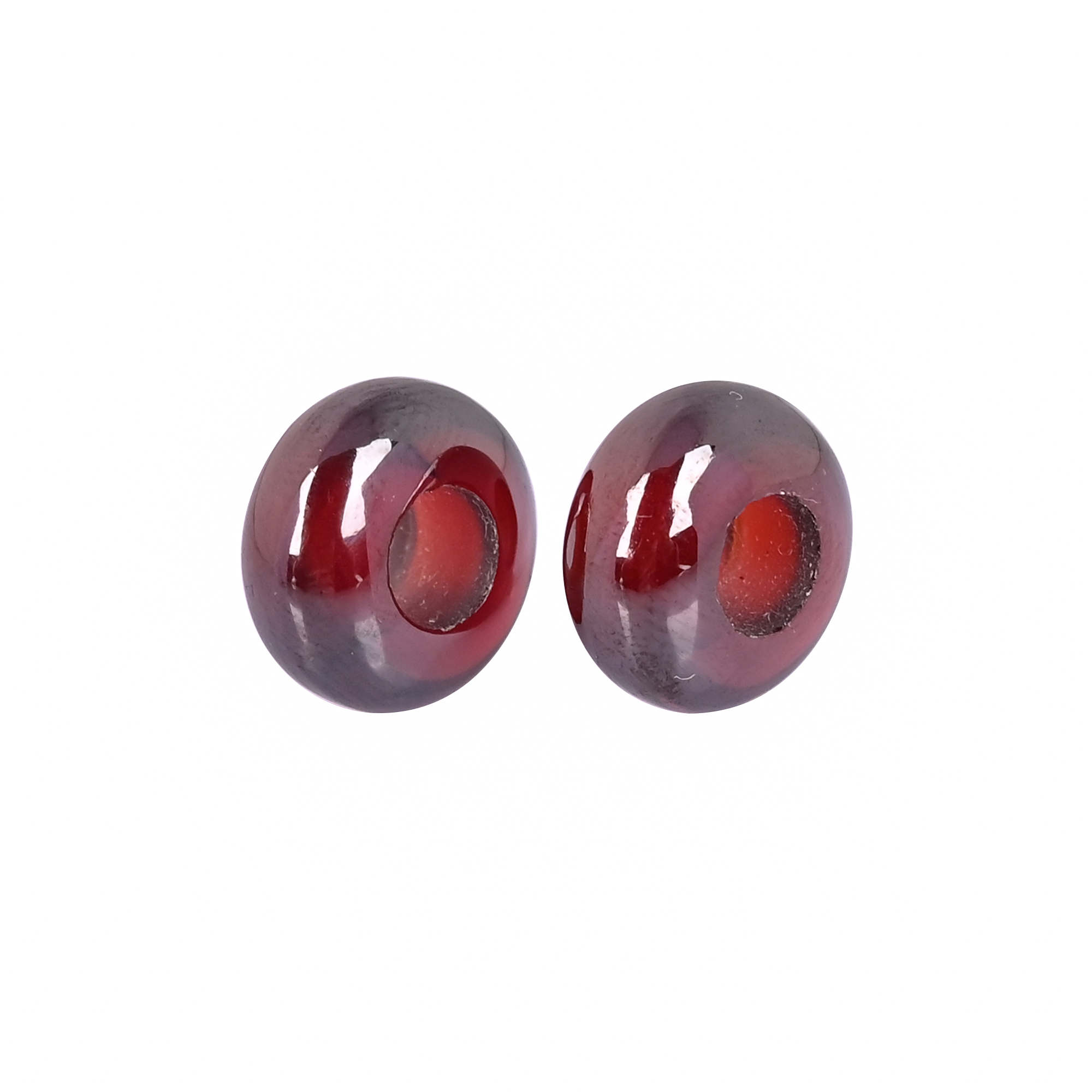Garnet Hydro Beads 14x7x55mm Synthetic Gemstone for Jewelry Making