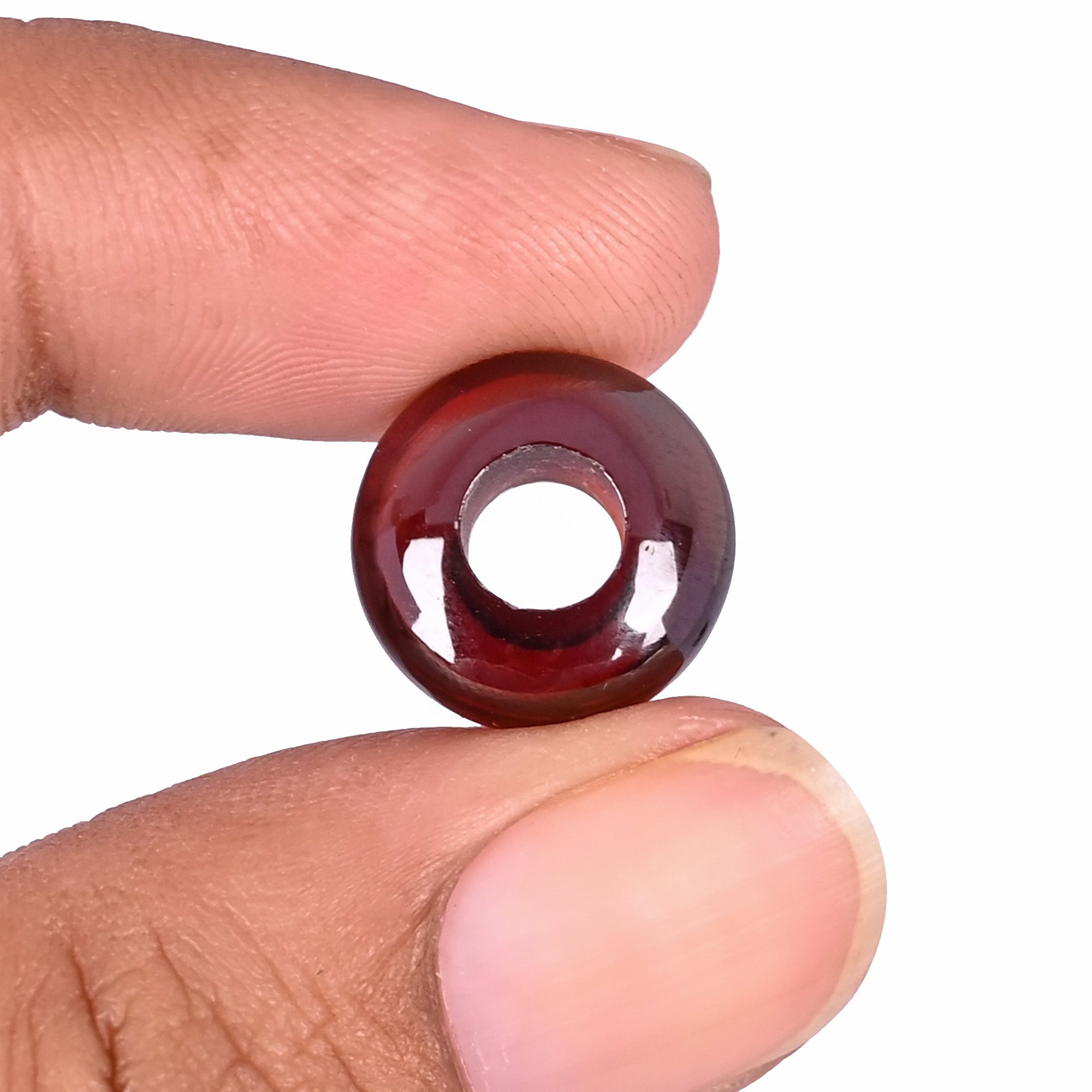 Garnet Hydro Beads 14x7x55mm Synthetic Gemstone for Jewelry Making