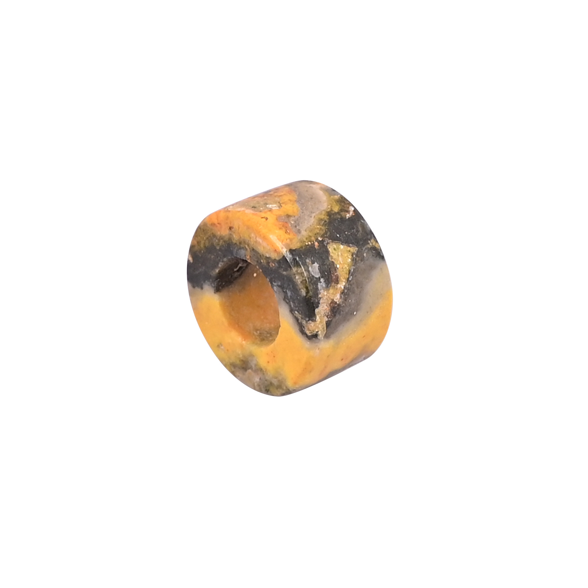 Bumble Bee Jasper Beads 14x8x65mm Natural Gemstone for Jewelry Making