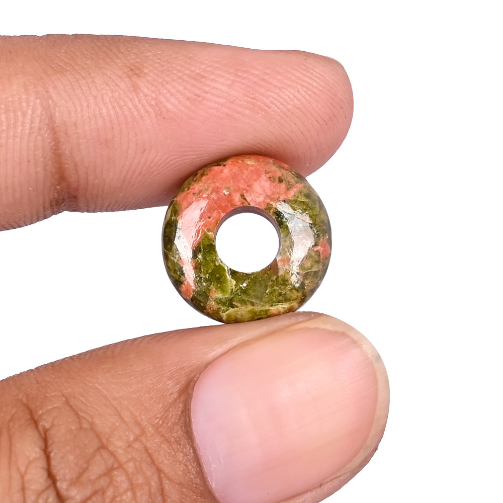 Image of Unakite Beads 14x8x9mm Natural Gemstone for Jewelry Making