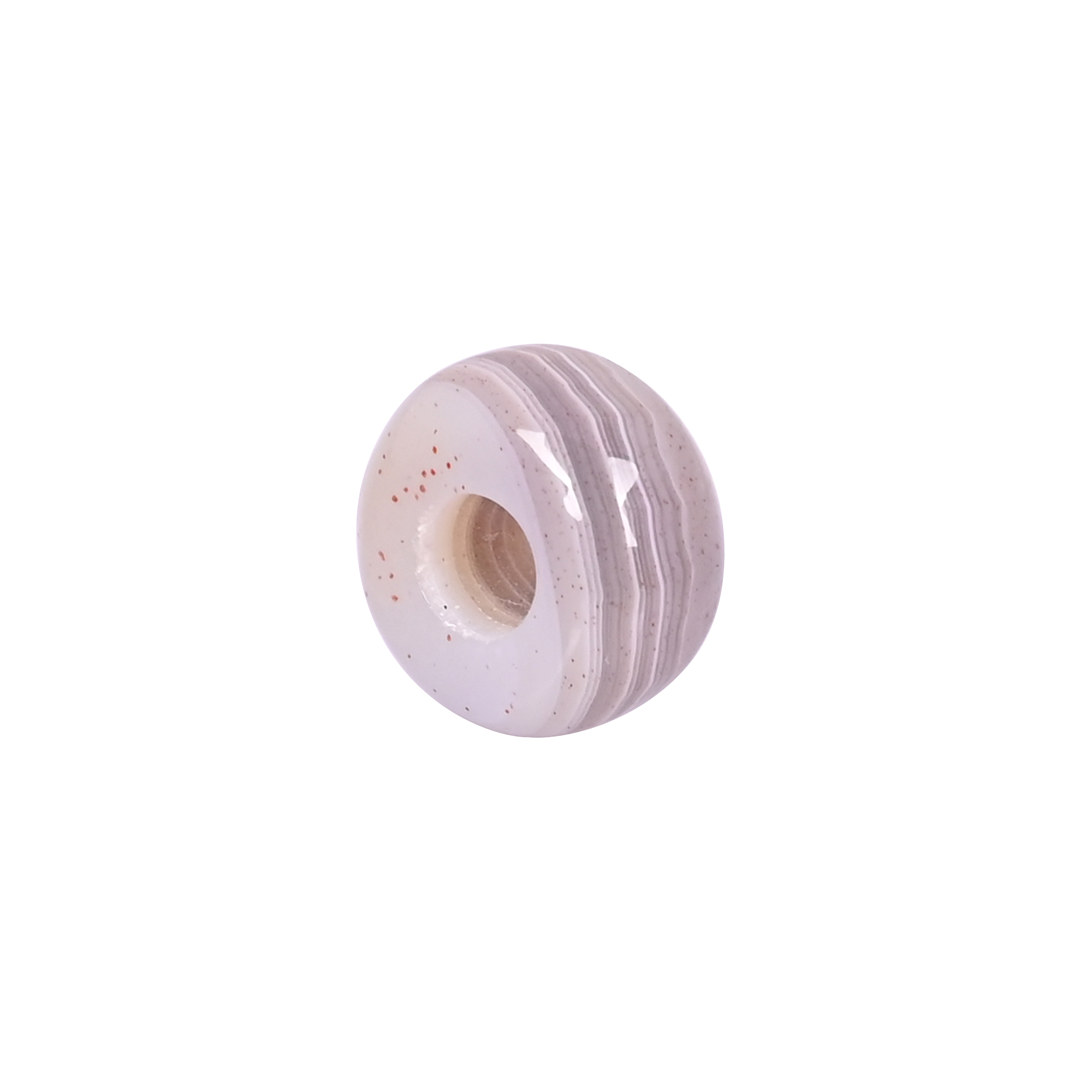 Botswana Agate Bead 12 Carat 14x8x5mm Natural Gemstone for Jewelry Making