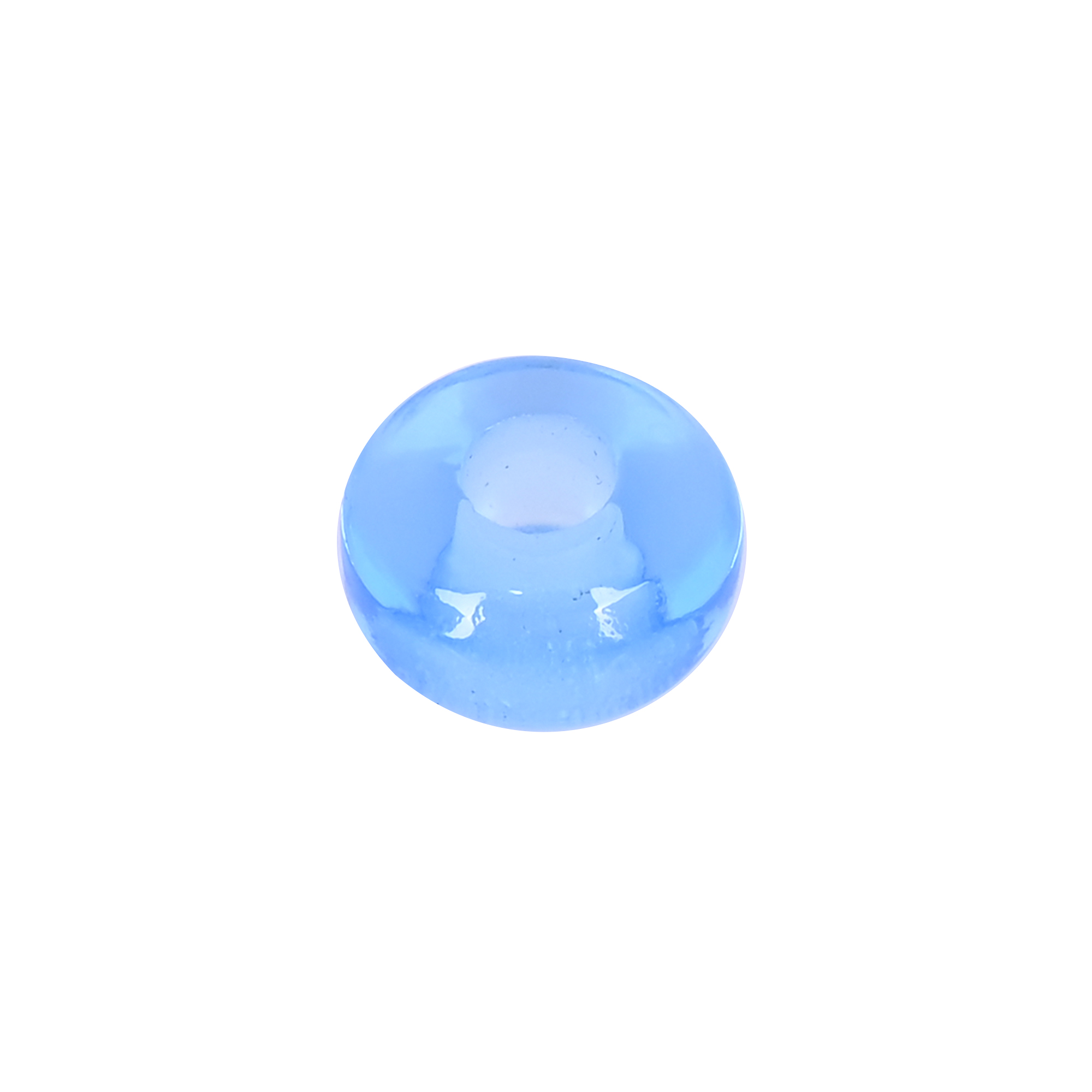 Blue Hydro Beads 14x8x5mm Synthetic Gemstone for Jewelry Making