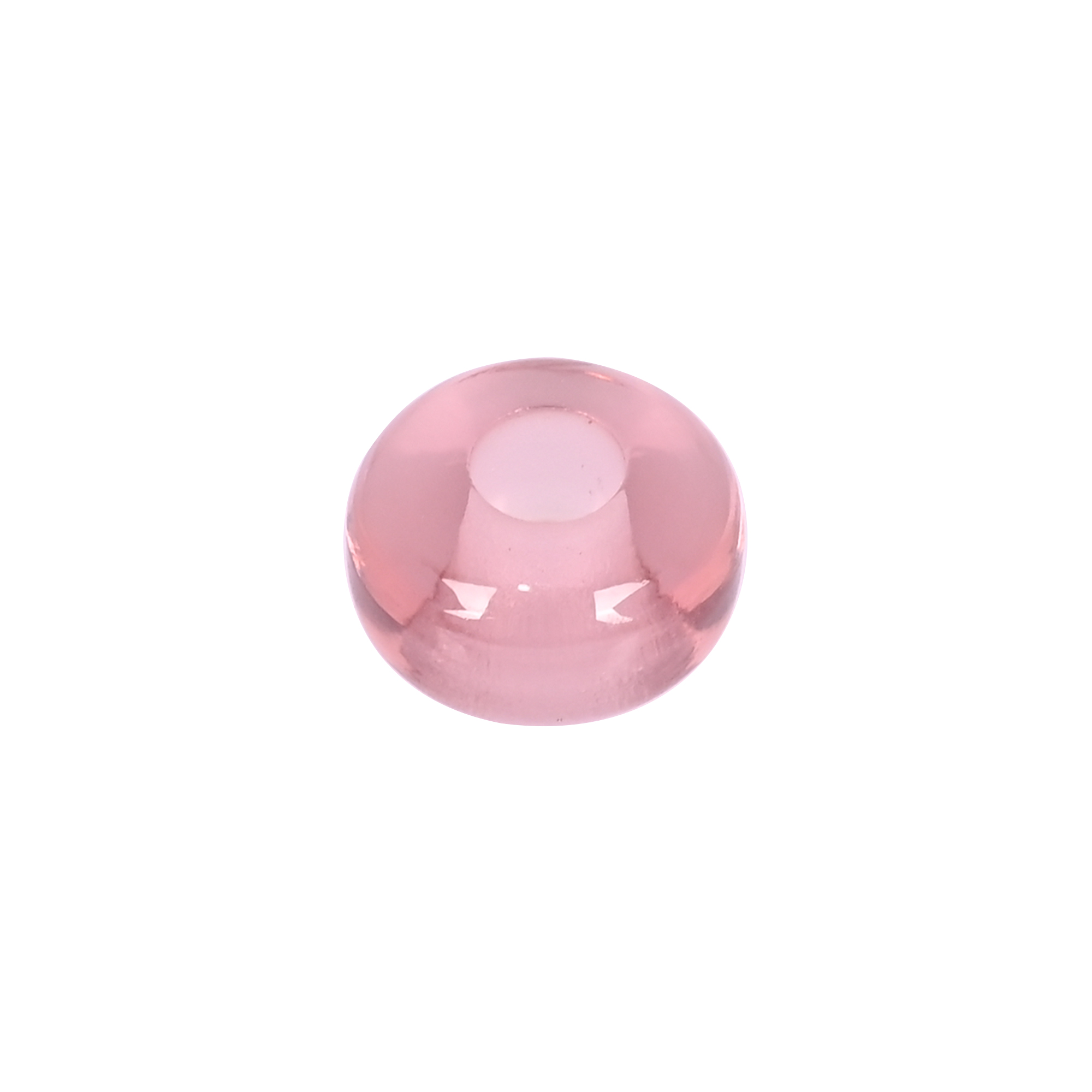 Pink Amethyst Hydro Beads 14x8x5mm Natural Gemstone for Jewelry Making