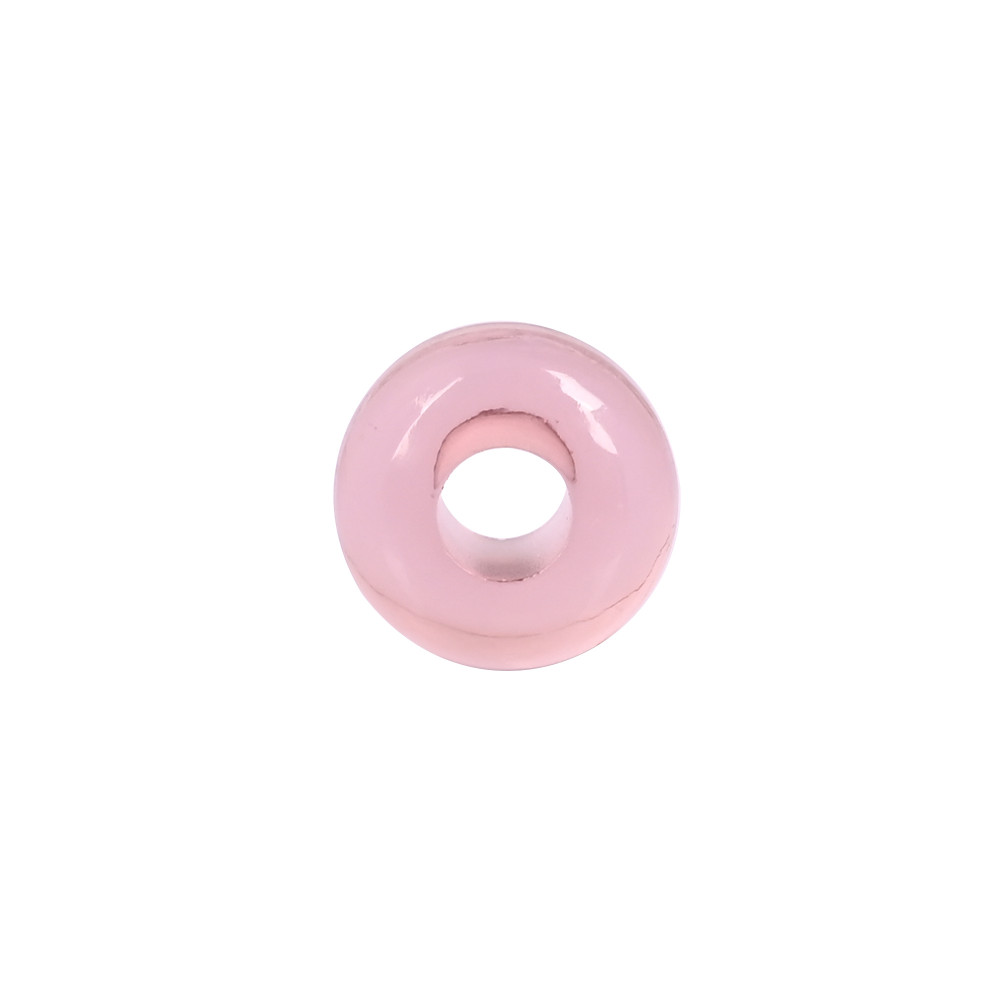 Image of Pink Amethyst Hydro Beads 14x8x5mm Natural Gemstone for Jewelry Making