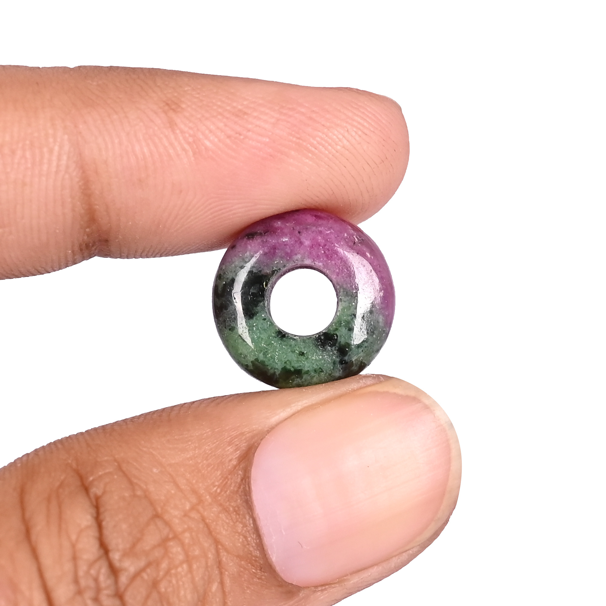 Ruby Zoisite Beads 14x8x5mm Natural Gemstone for Jewelry Making