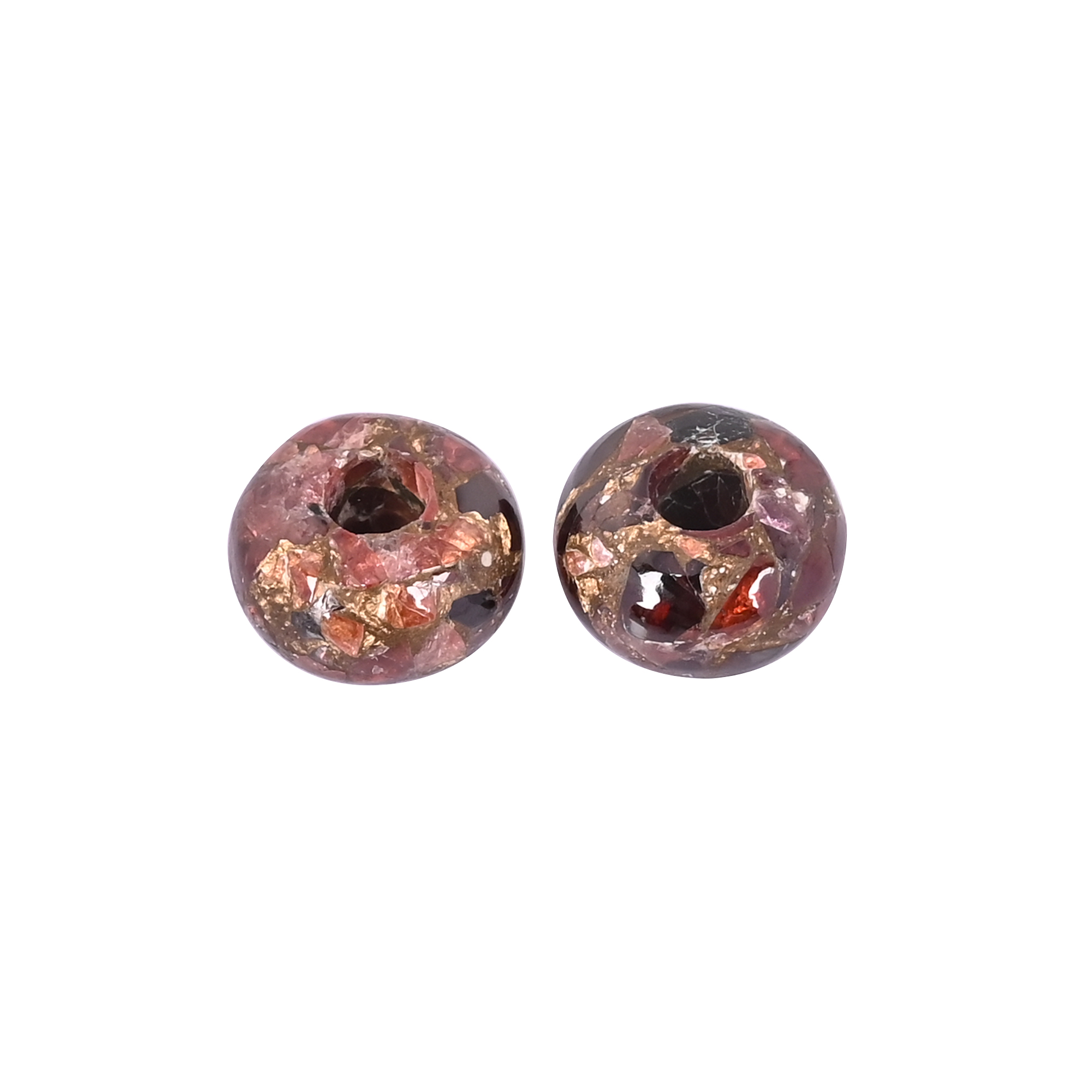 Garnet Copper Beads 14x8x45mm Natural Gemstone for Jewelry Making