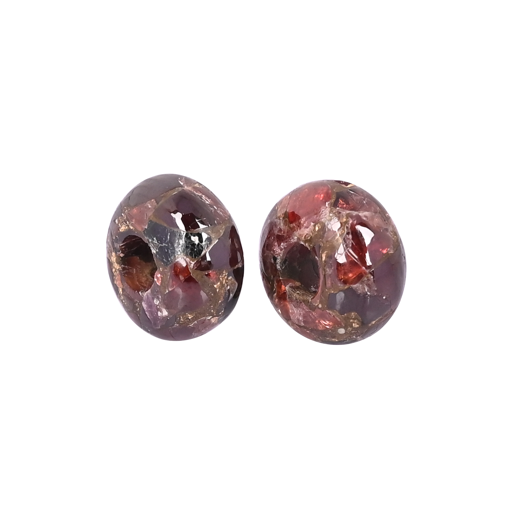 Garnet Copper Beads 14x8x45mm Natural Gemstone for Jewelry Making
